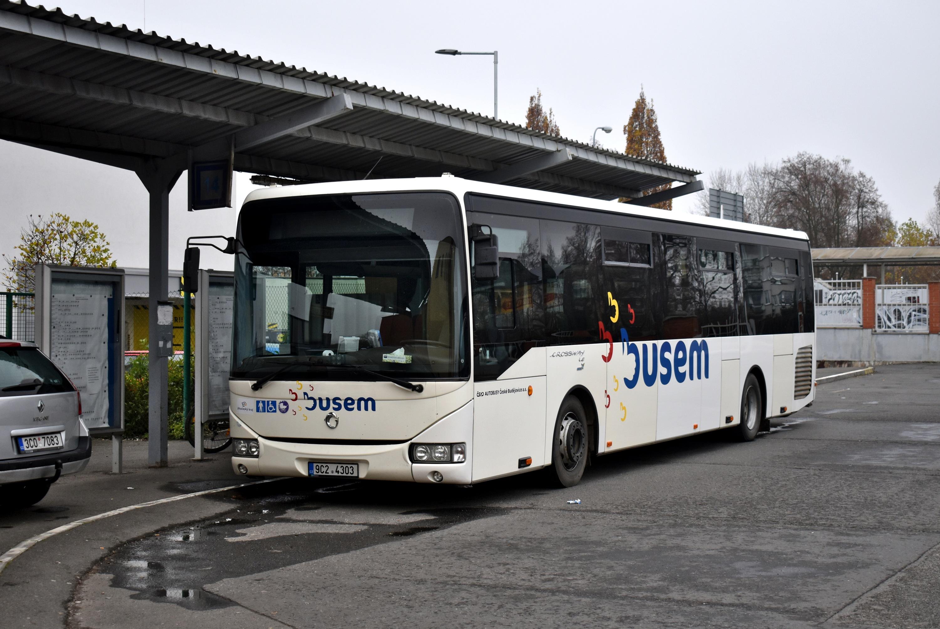 D Dienstfahrt Písek Autobusové nádraží