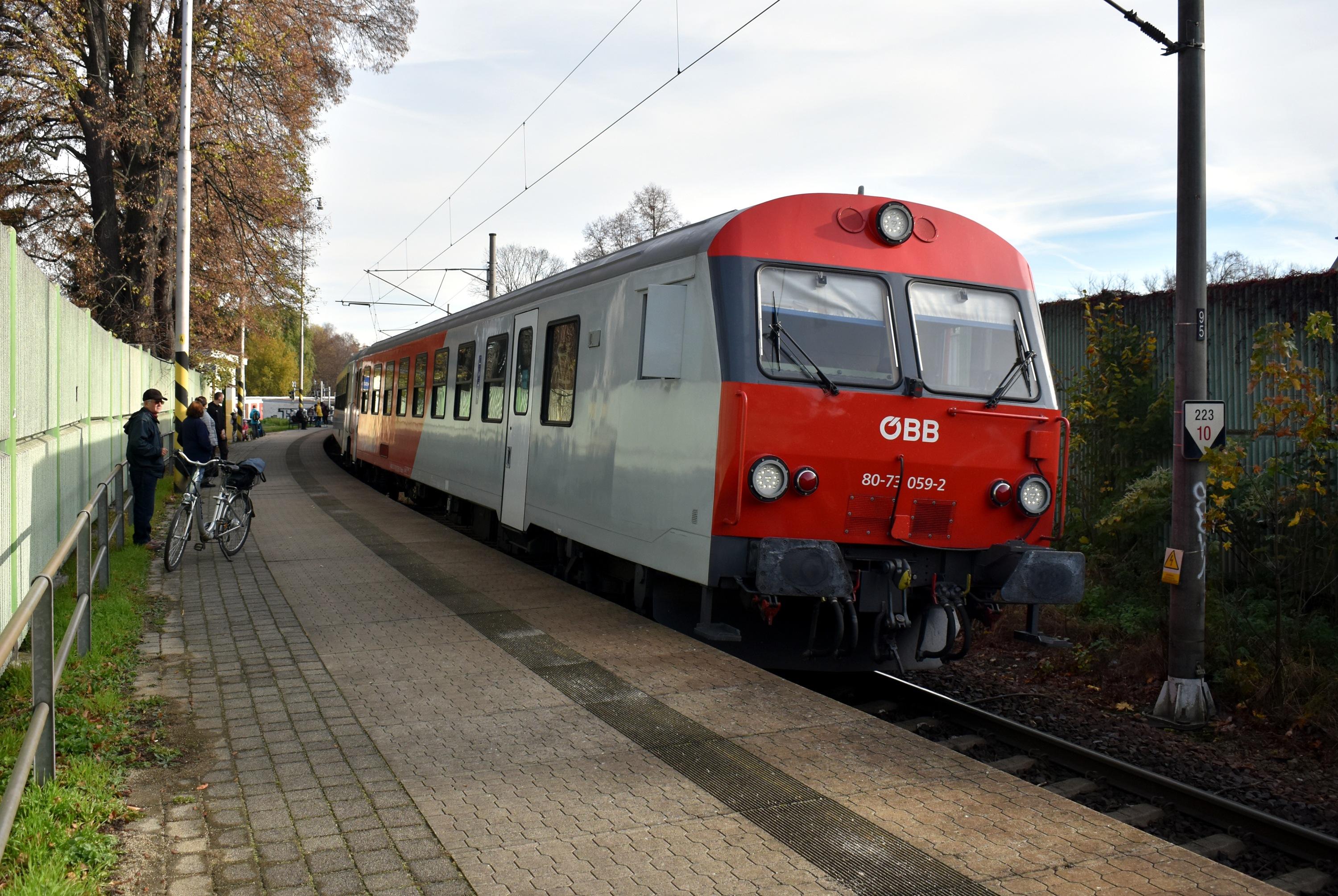Regionalverkehr Linz Hbf &#268;eské Bud&#283;jovice-jižní zastávka