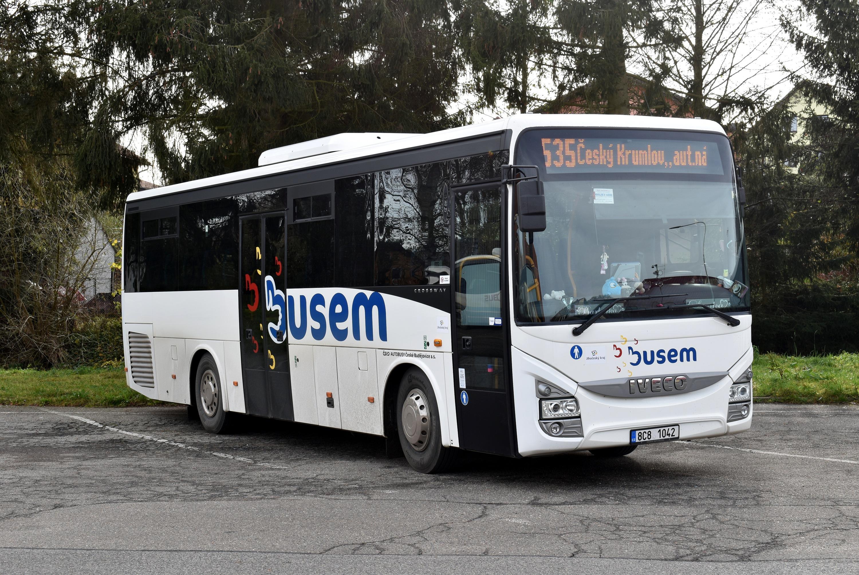 535 &#268;eský Krumlov-Autobusové nádraží Kaplice-Autobusové nádraží