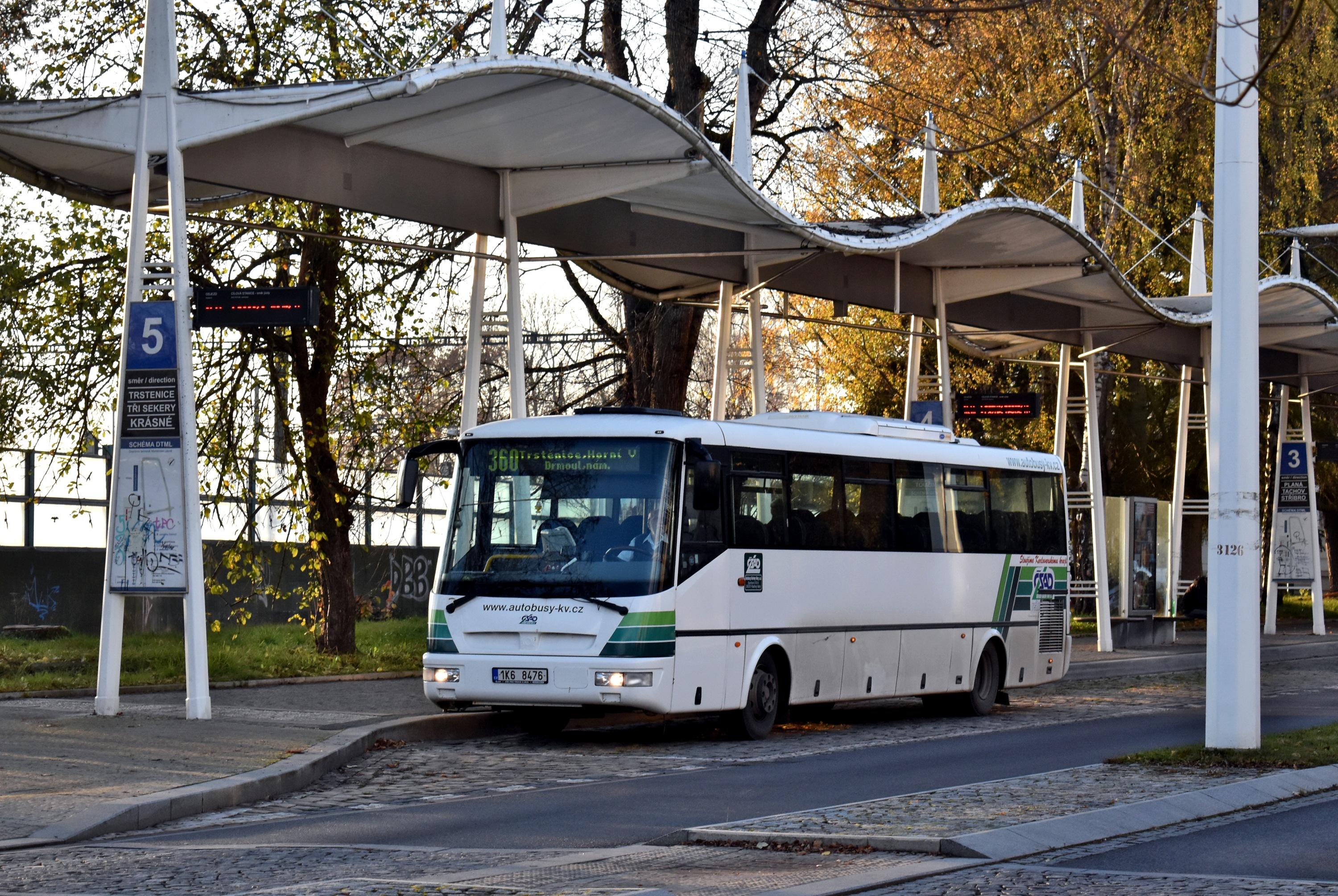 360 Trst&#283;nice-Horní Ves Mariánské Lázn&#283; Aut.st.