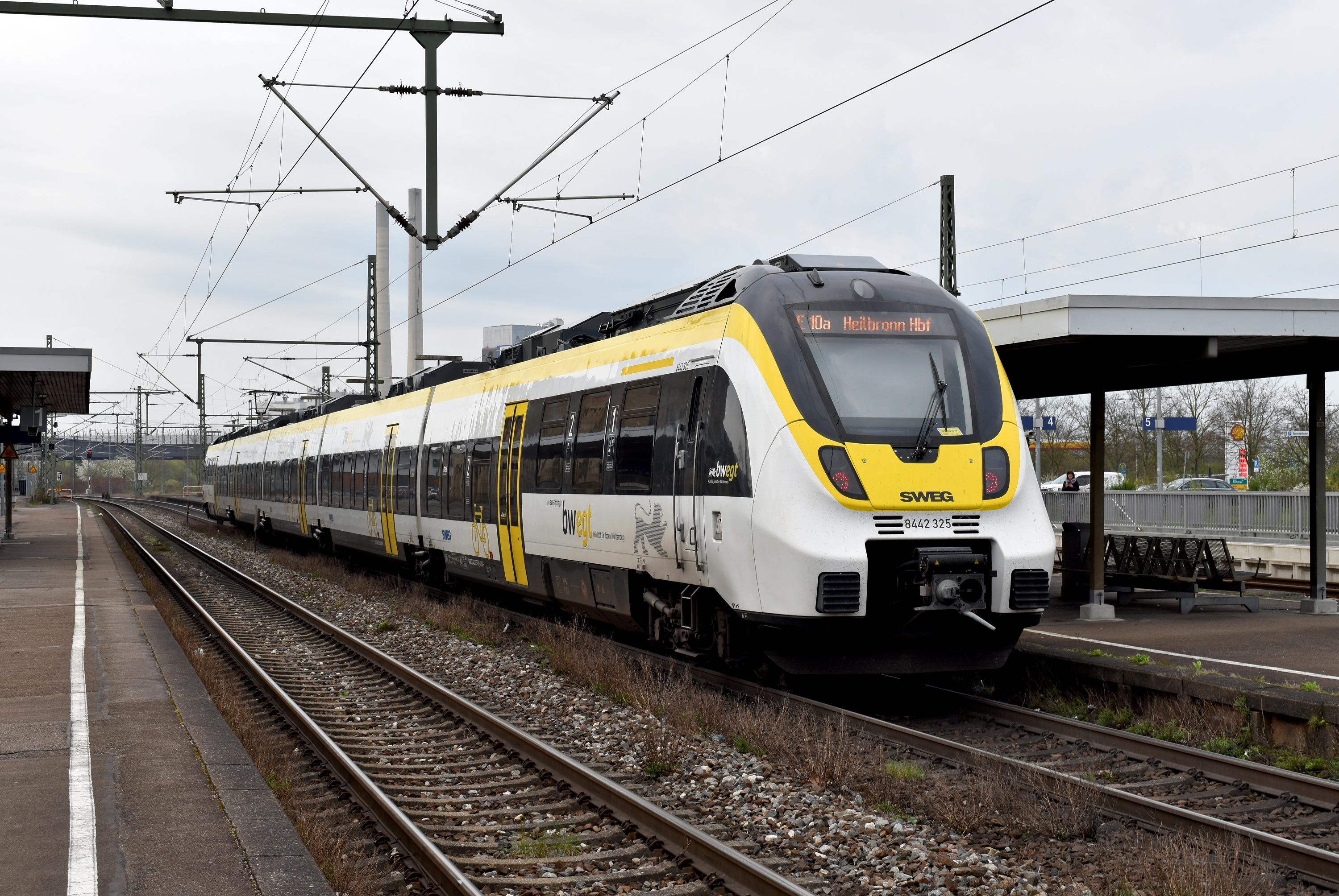 RE10 Heilbronn Hbf Neckarsulm