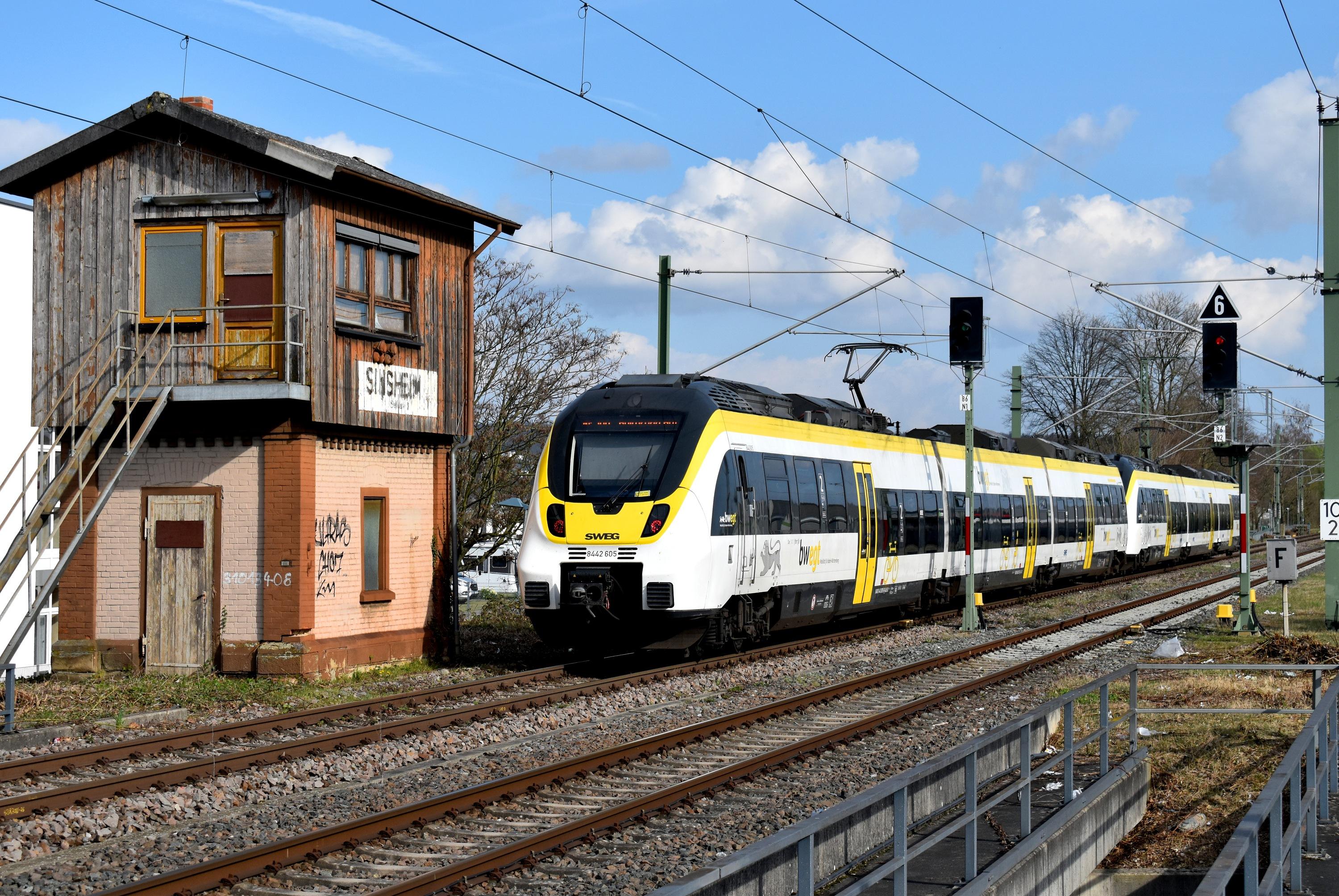 RE10 Heilbronn Hbf Sinsheim Hbf