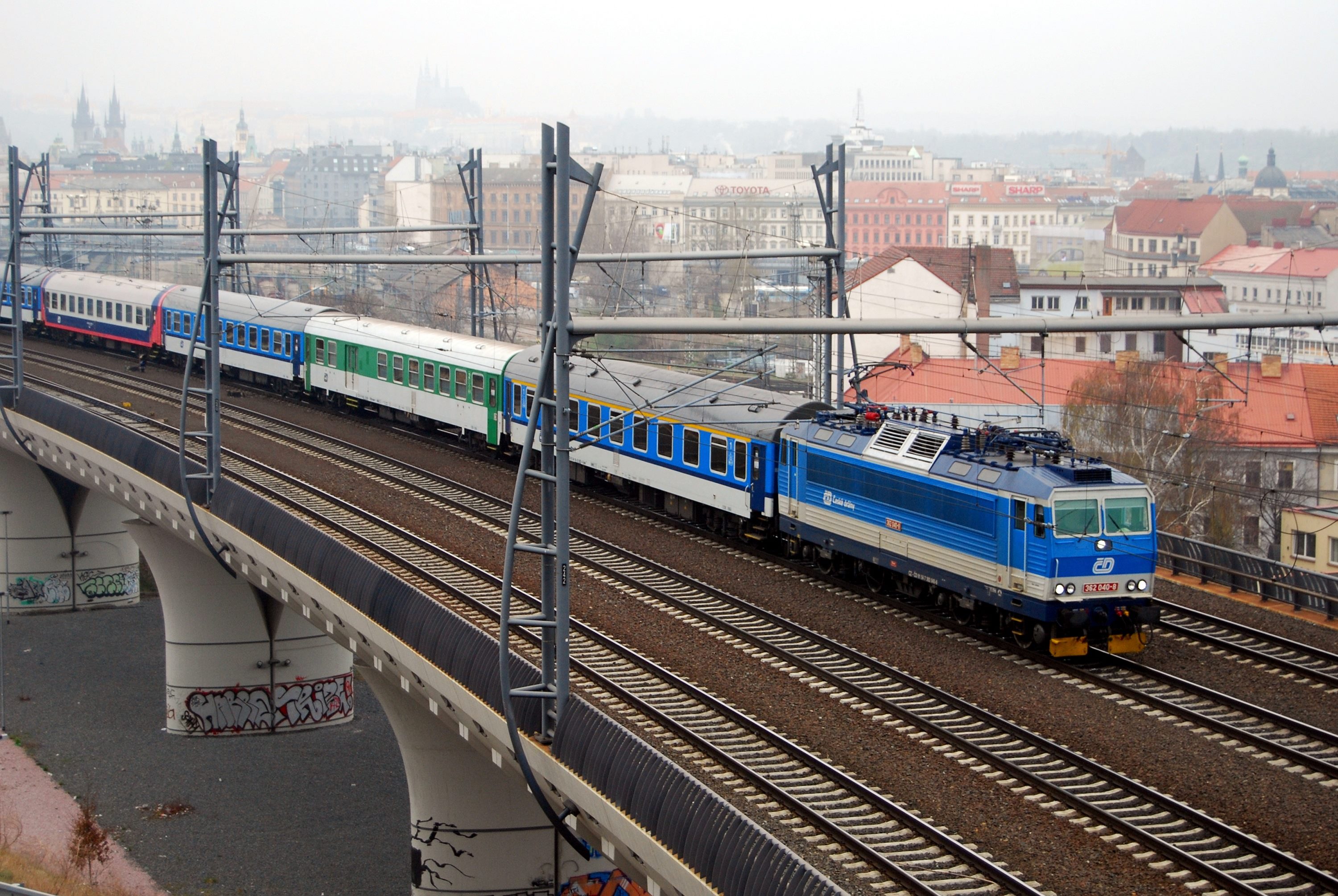 Regionalverkehr  Praha-Vitkov Tunnel
