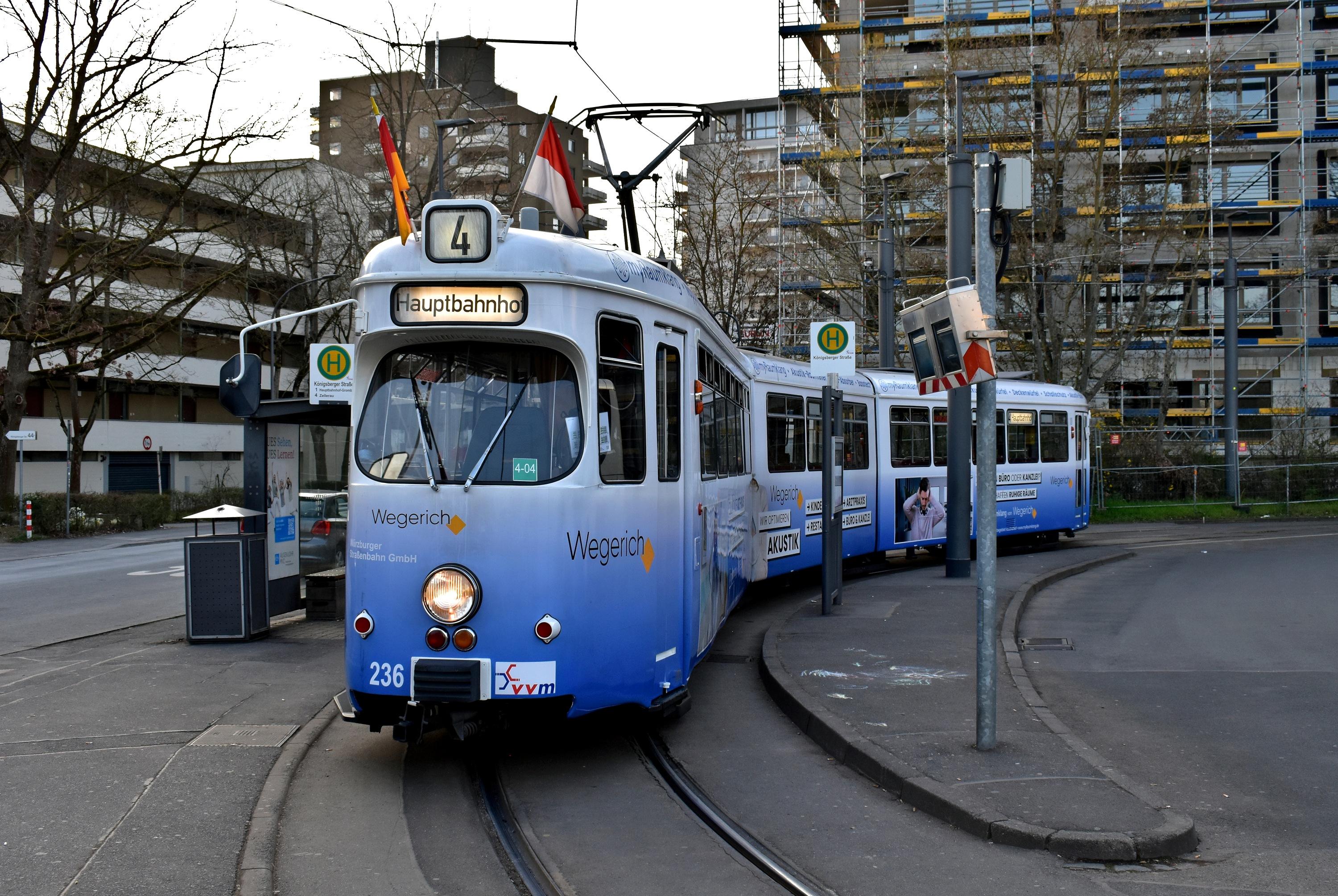 4 Würzburg Hbf WÜ-Königsberger Straße