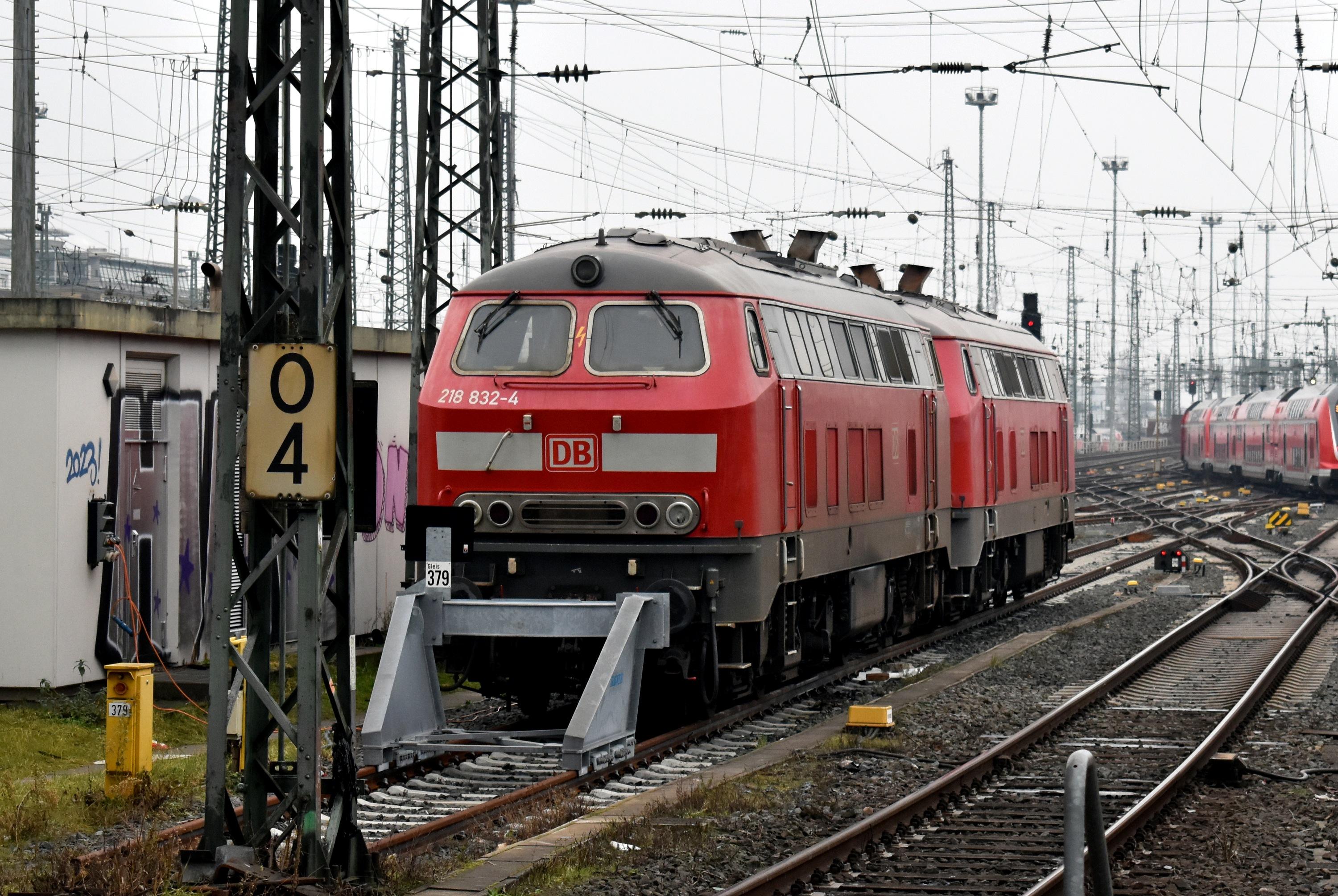 Dieselloks  Frankfurt (Main) Hbf