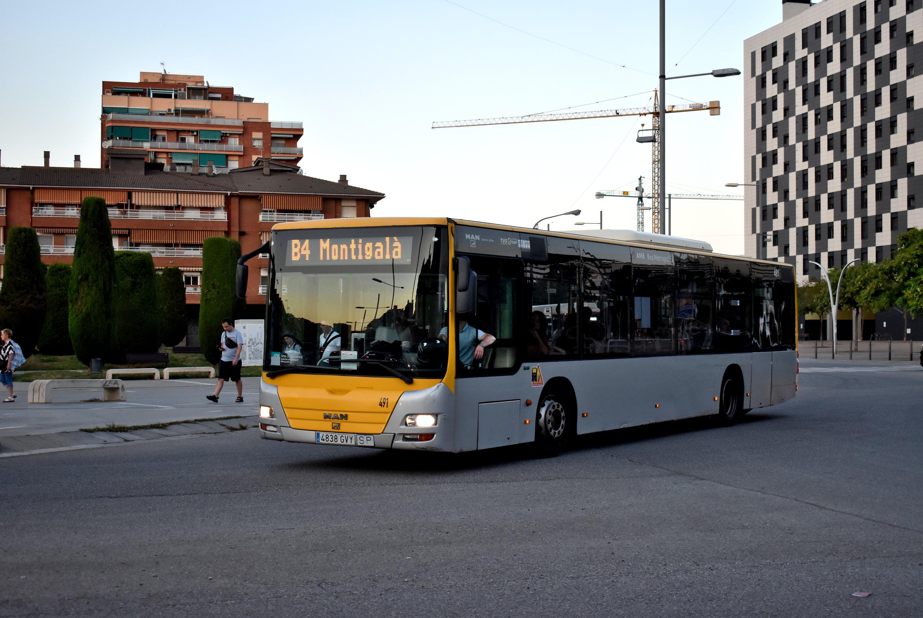 B4 Badalona-Montigalà Metro Gorg