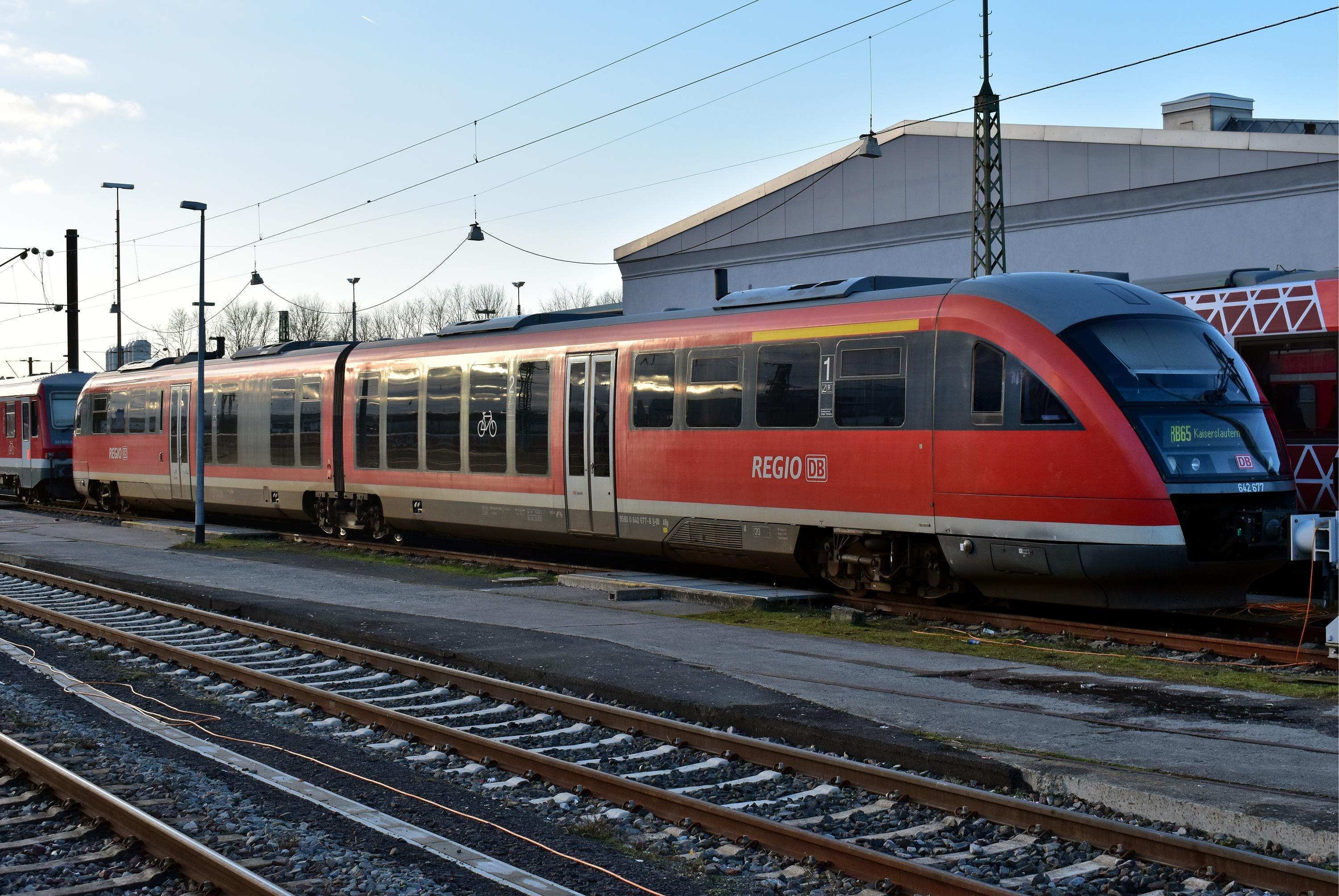 RB65 Kaiserslautern Hbf Kaiserslautern Hbf