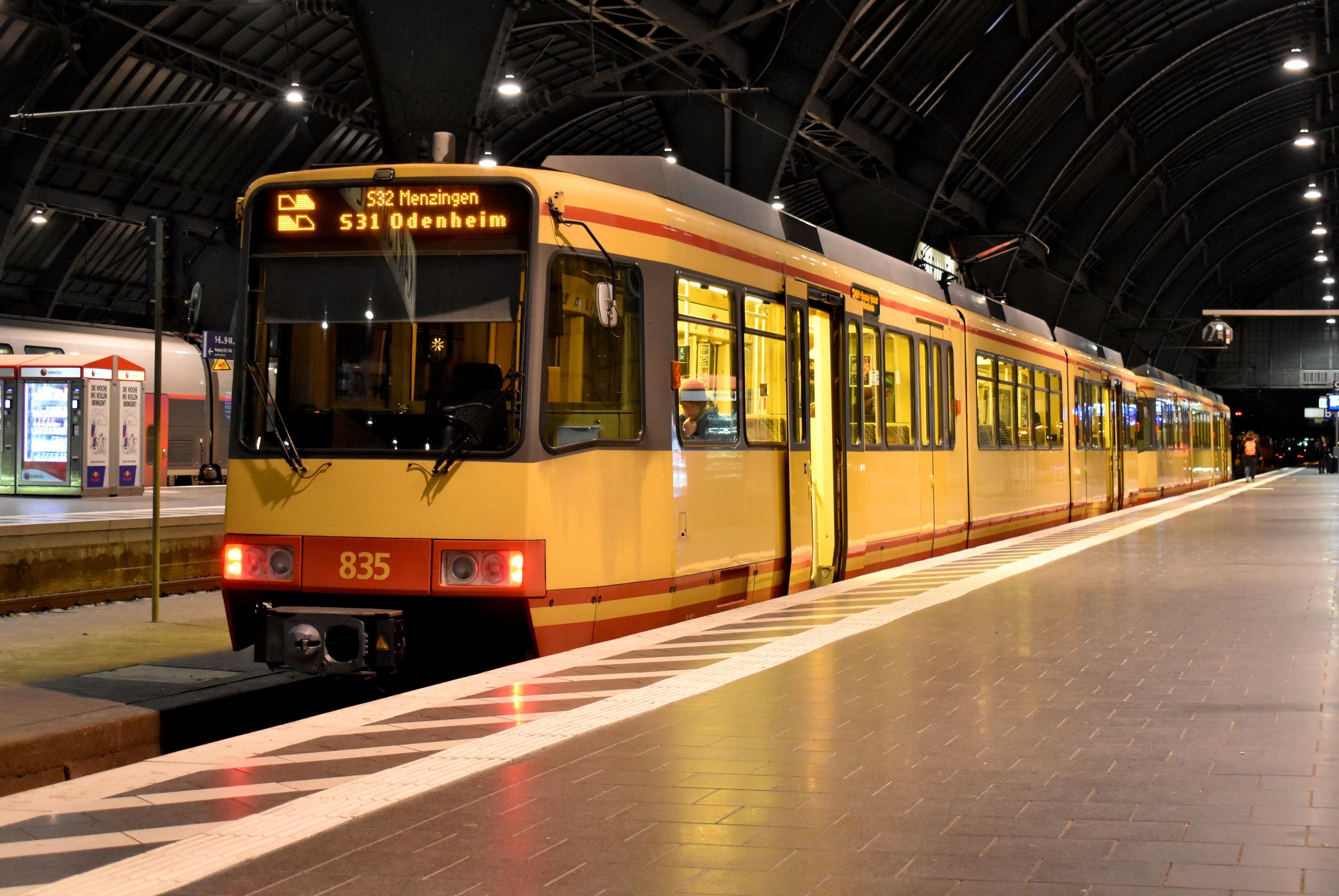S31 Odenheim Karlsruhe Hbf