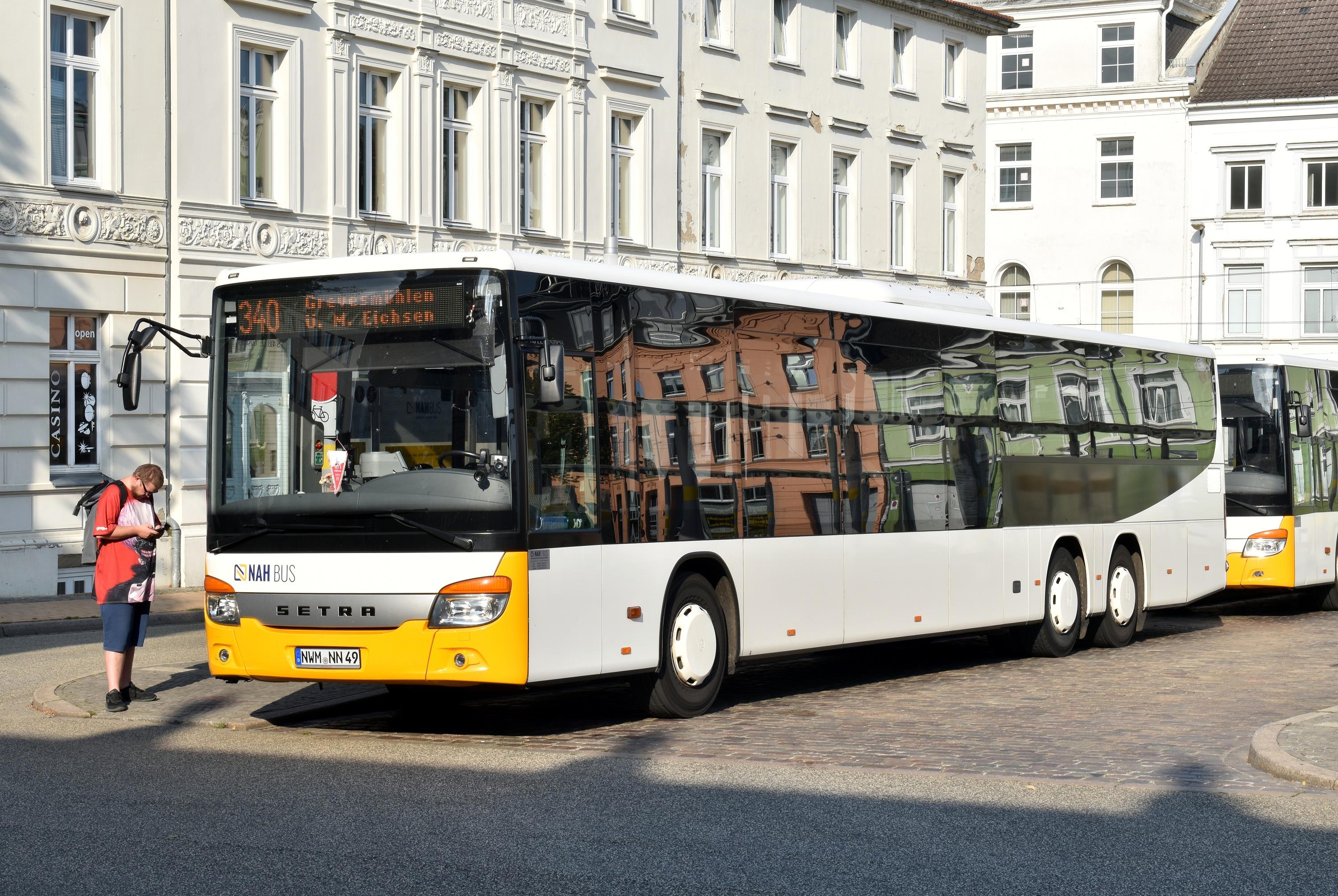 340 Grevesmühlen Bf/Busbahnhof Schwerin Hbf