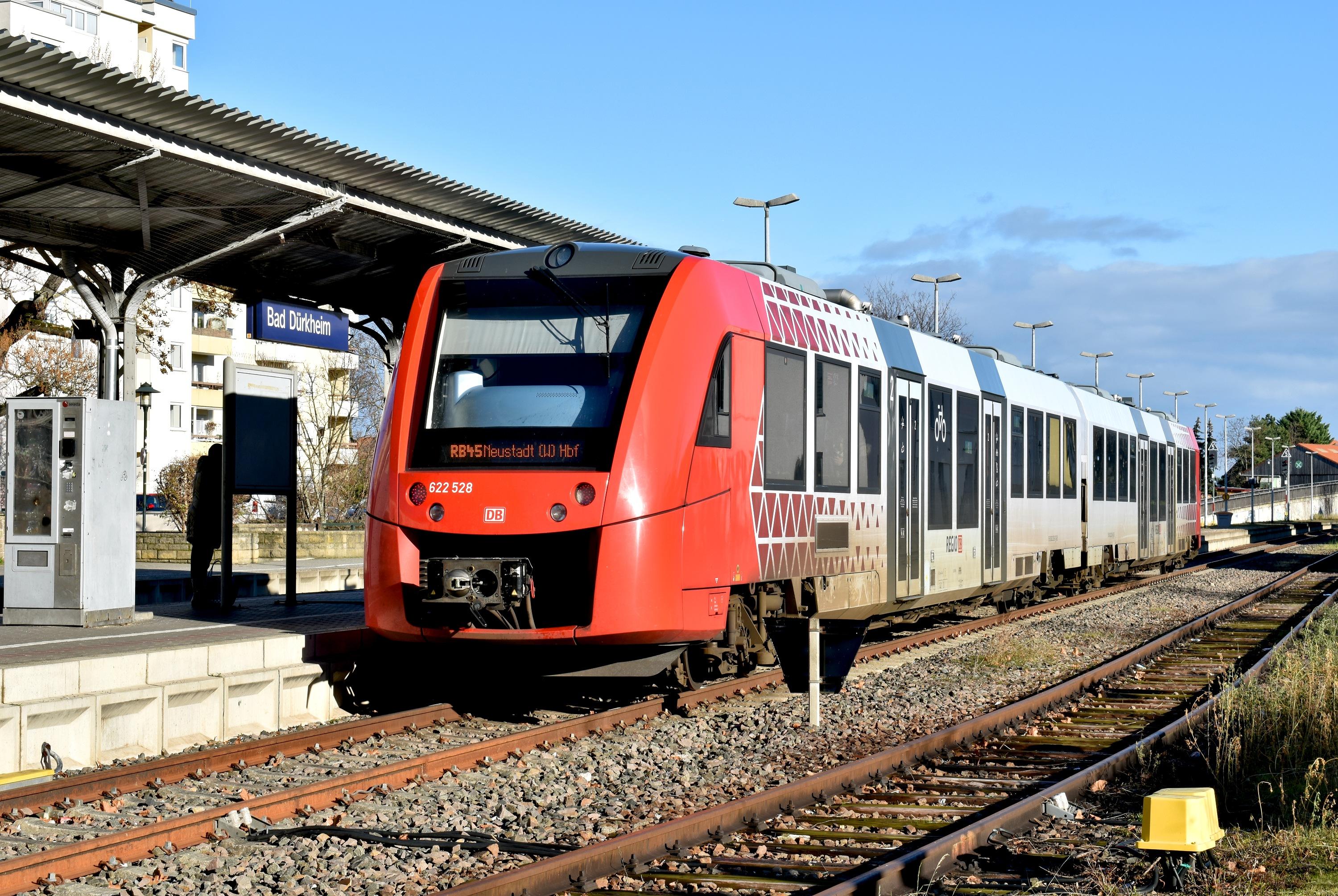 RB45 Neustadt a.d. Weinstraße Hbf Bad Dürkheim