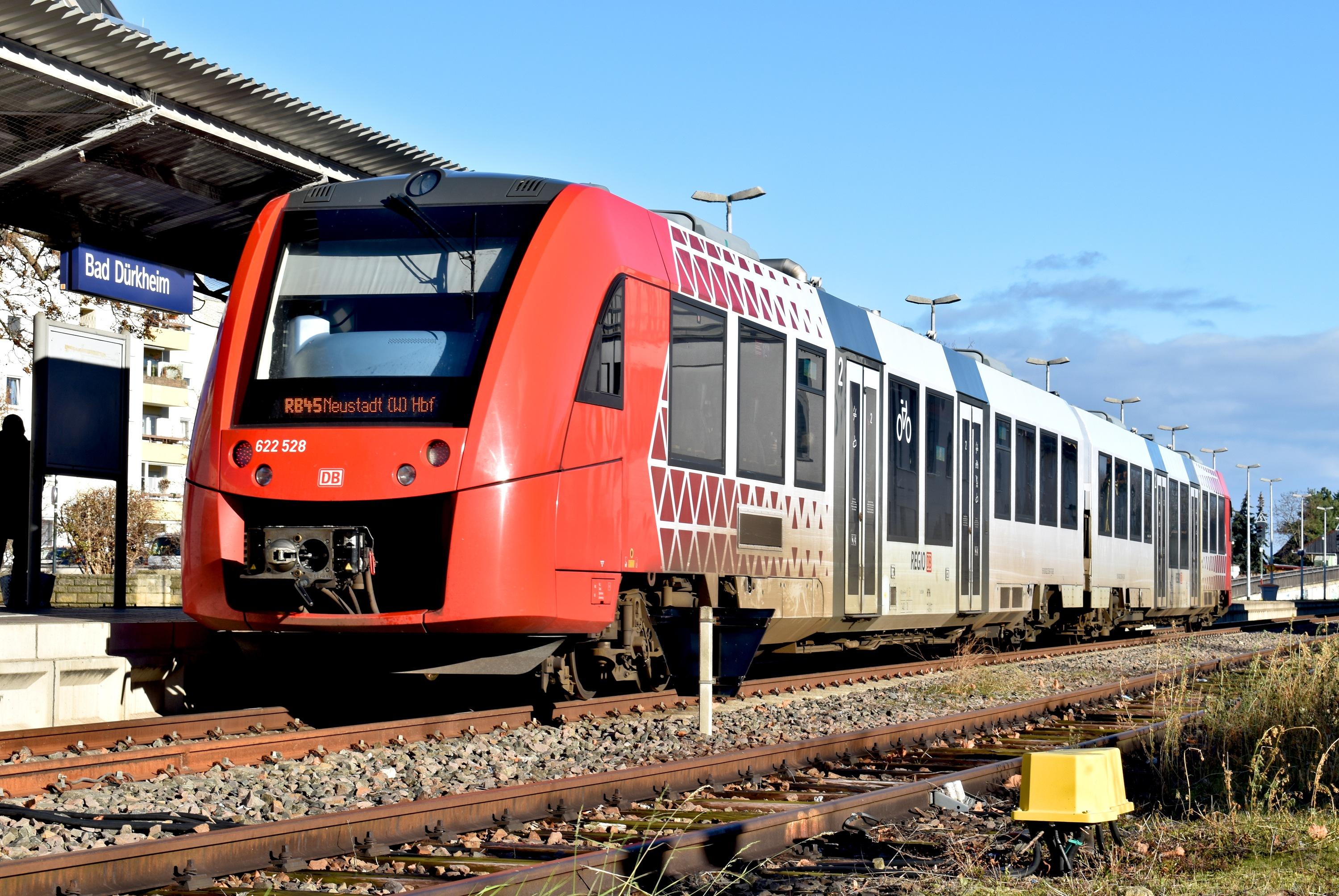 RB45 Neustadt a.d. Weinstraße Hbf Bad Dürkheim