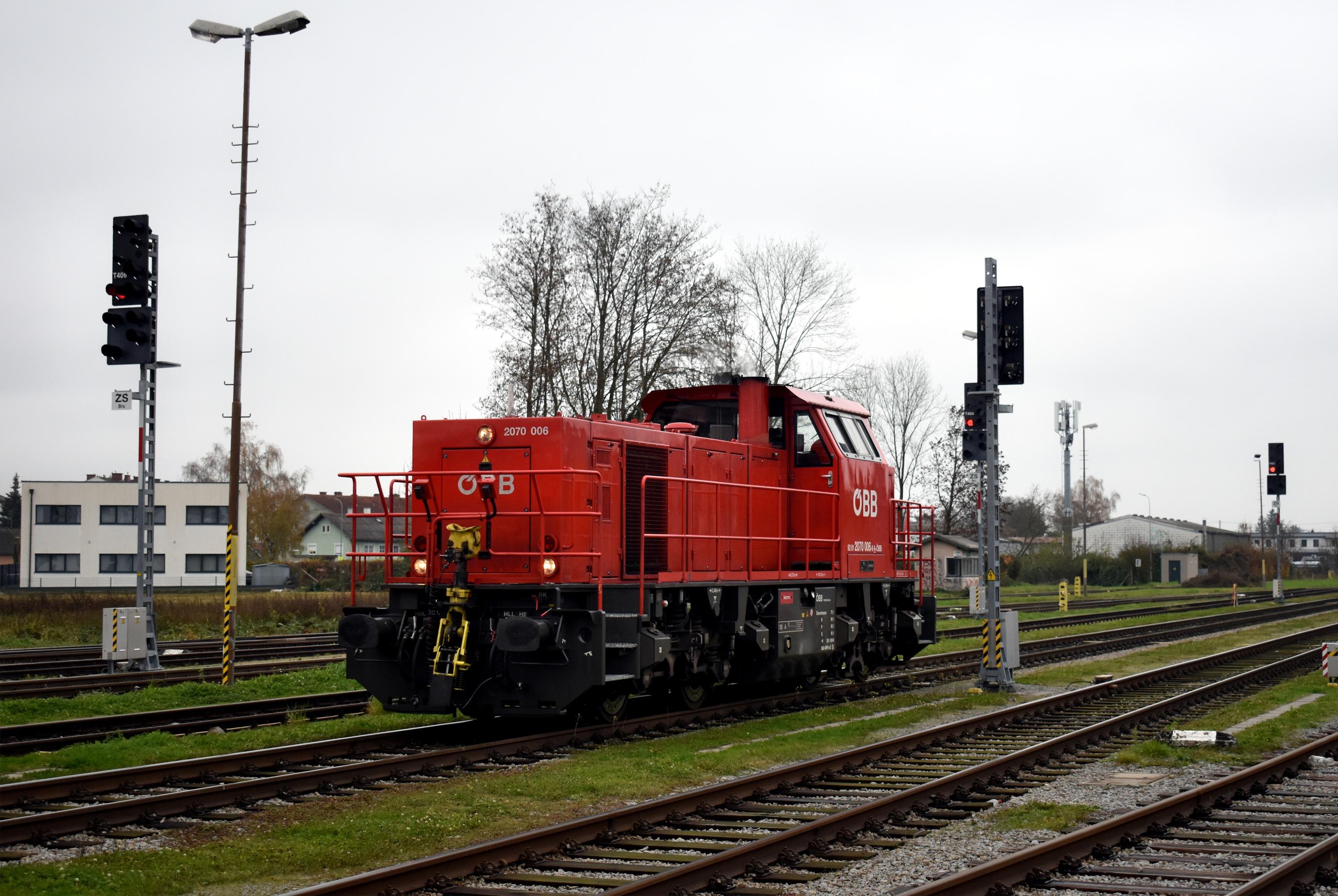 Lokomotiven  Braunau am Inn