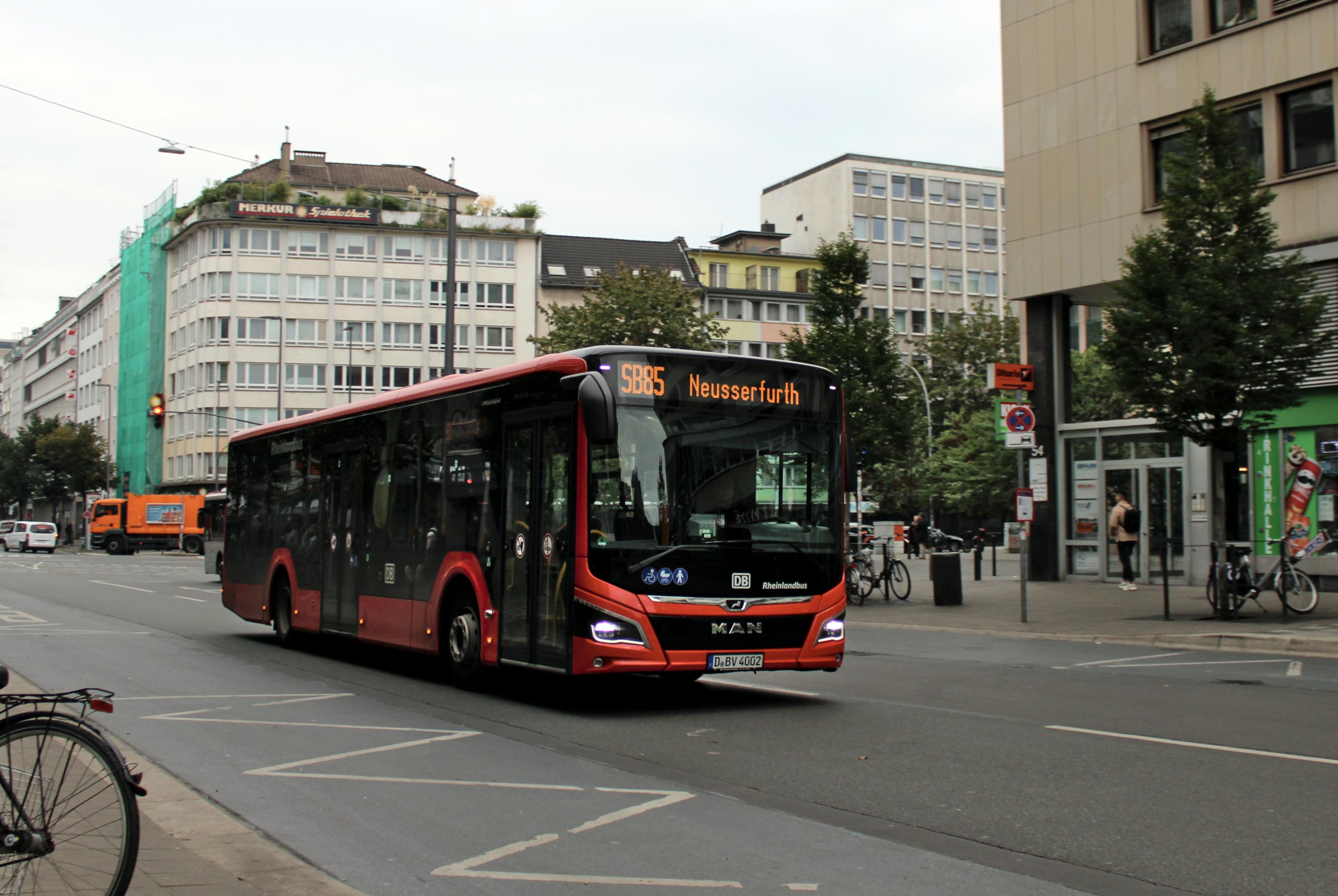 SB85 NE-Neusserfurth Düsseldorf Hbf