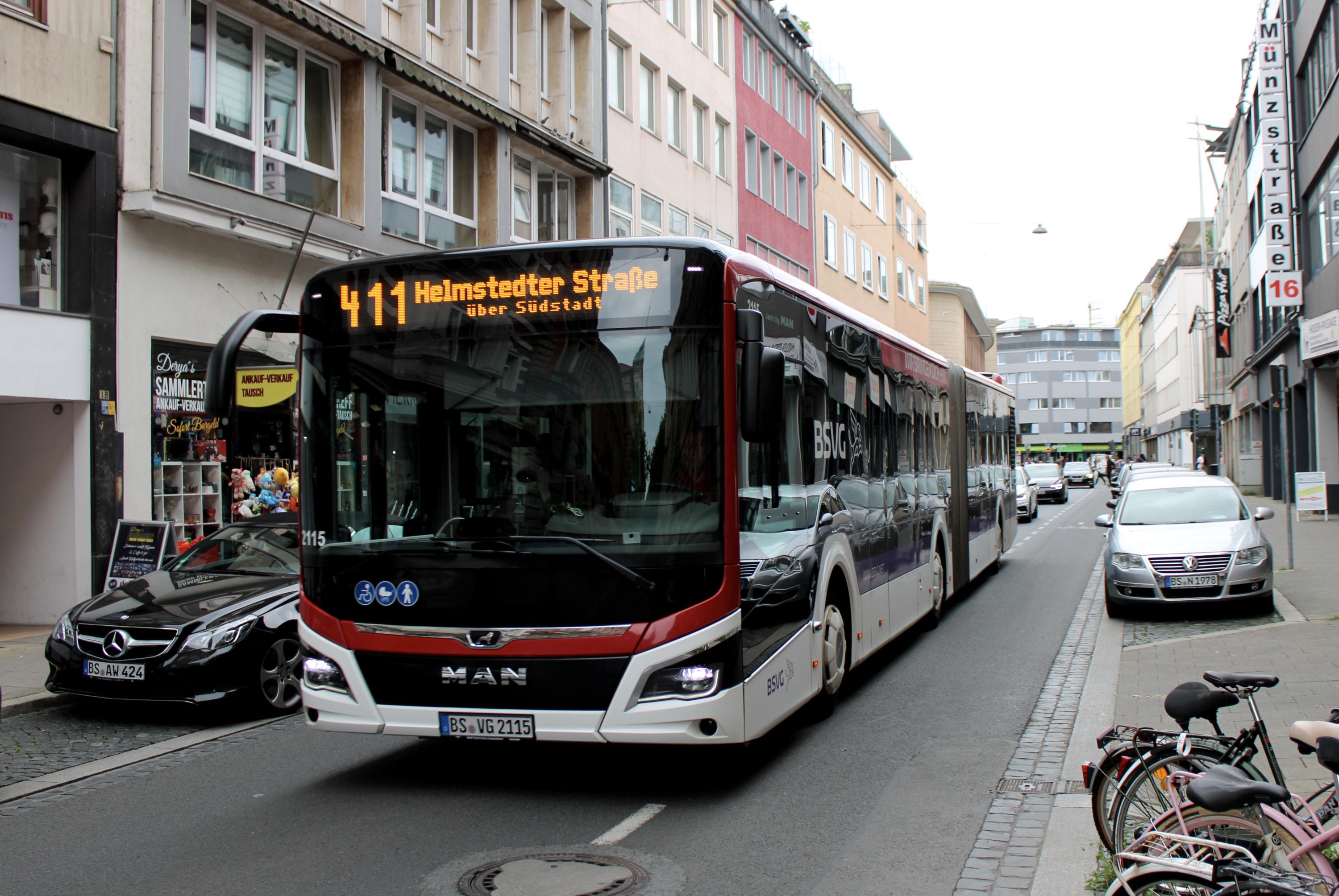 411 BS-Helmstedter Straße BS-Münzstraße