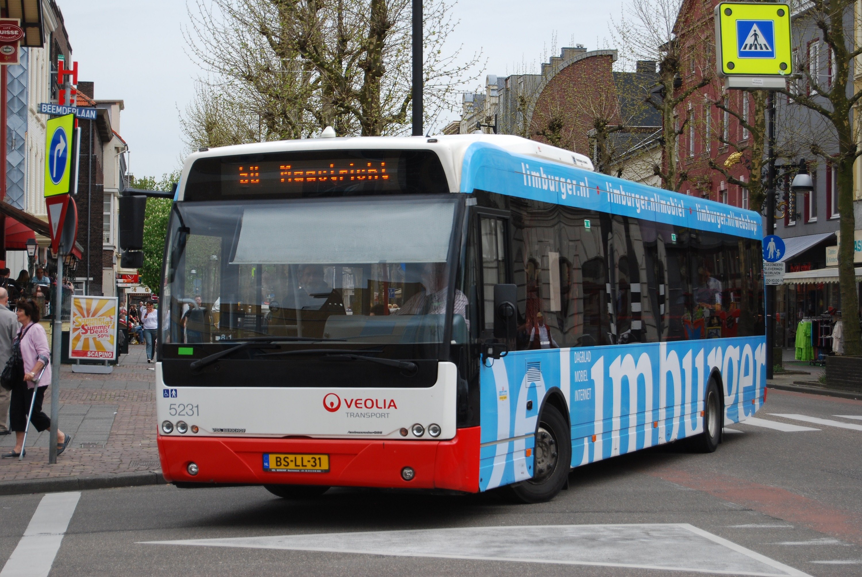 50 Maastricht (NL) Vaals (NL) - Busstation
