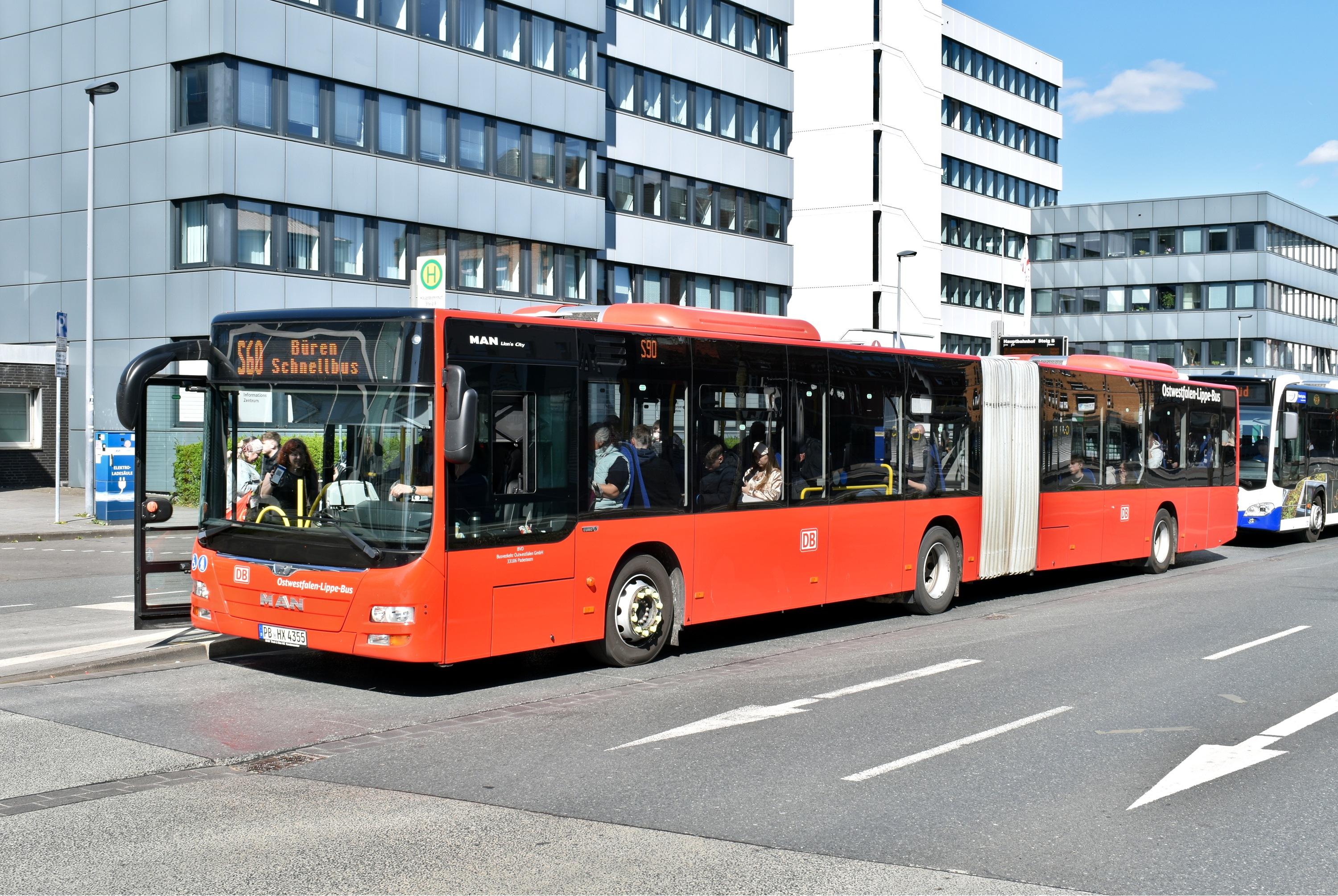 S60 Büren-Schulzentrum Paderborn Hbf