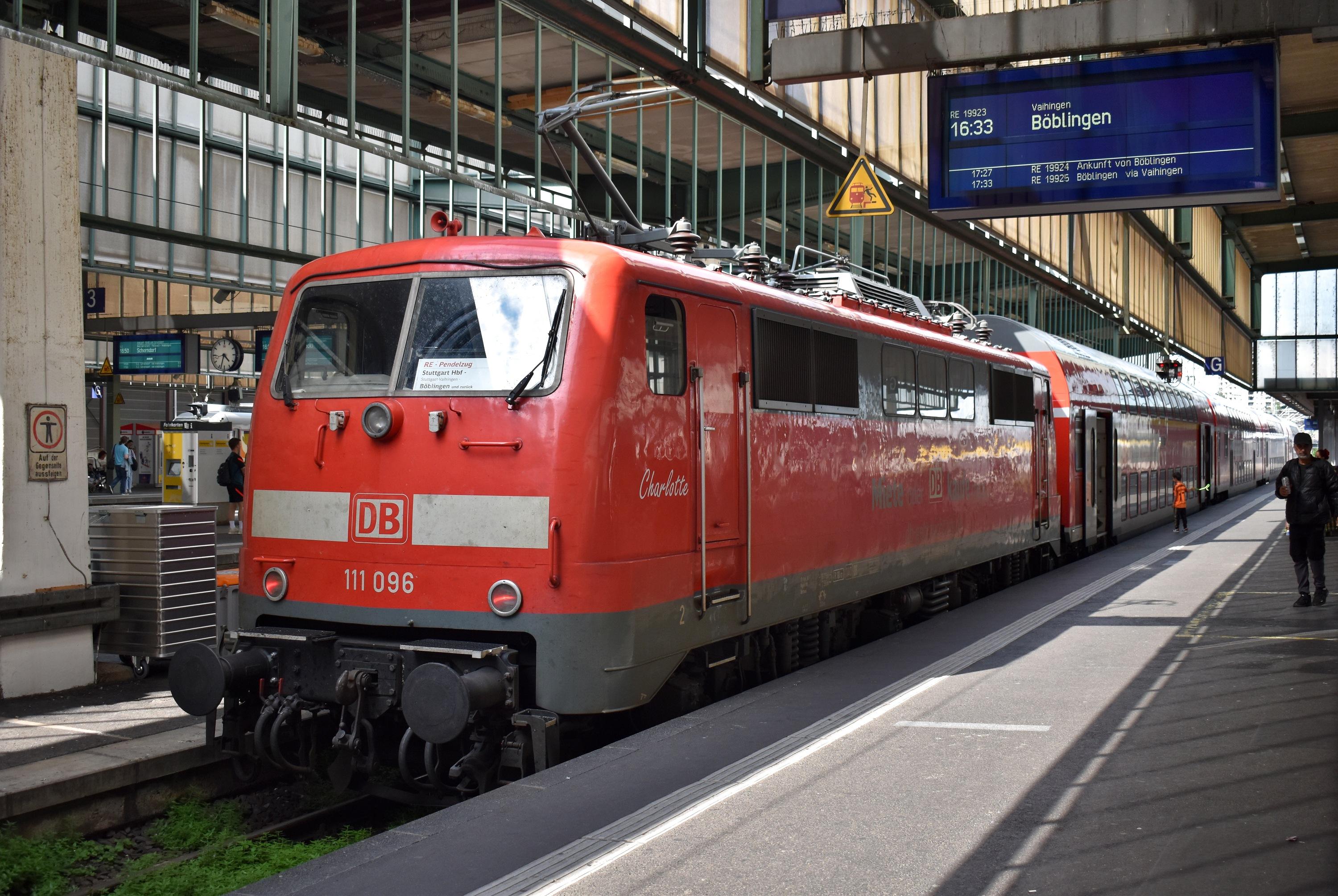 RE4 Böblingen Stuttgart Hbf