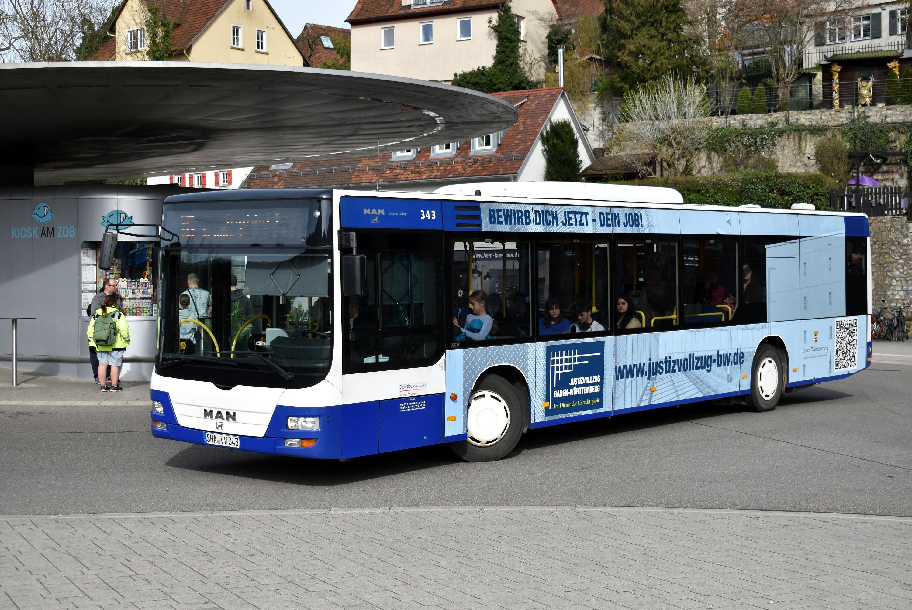 16 SHA-Crailsheimer Straße Schwäbisch Hall ZOB