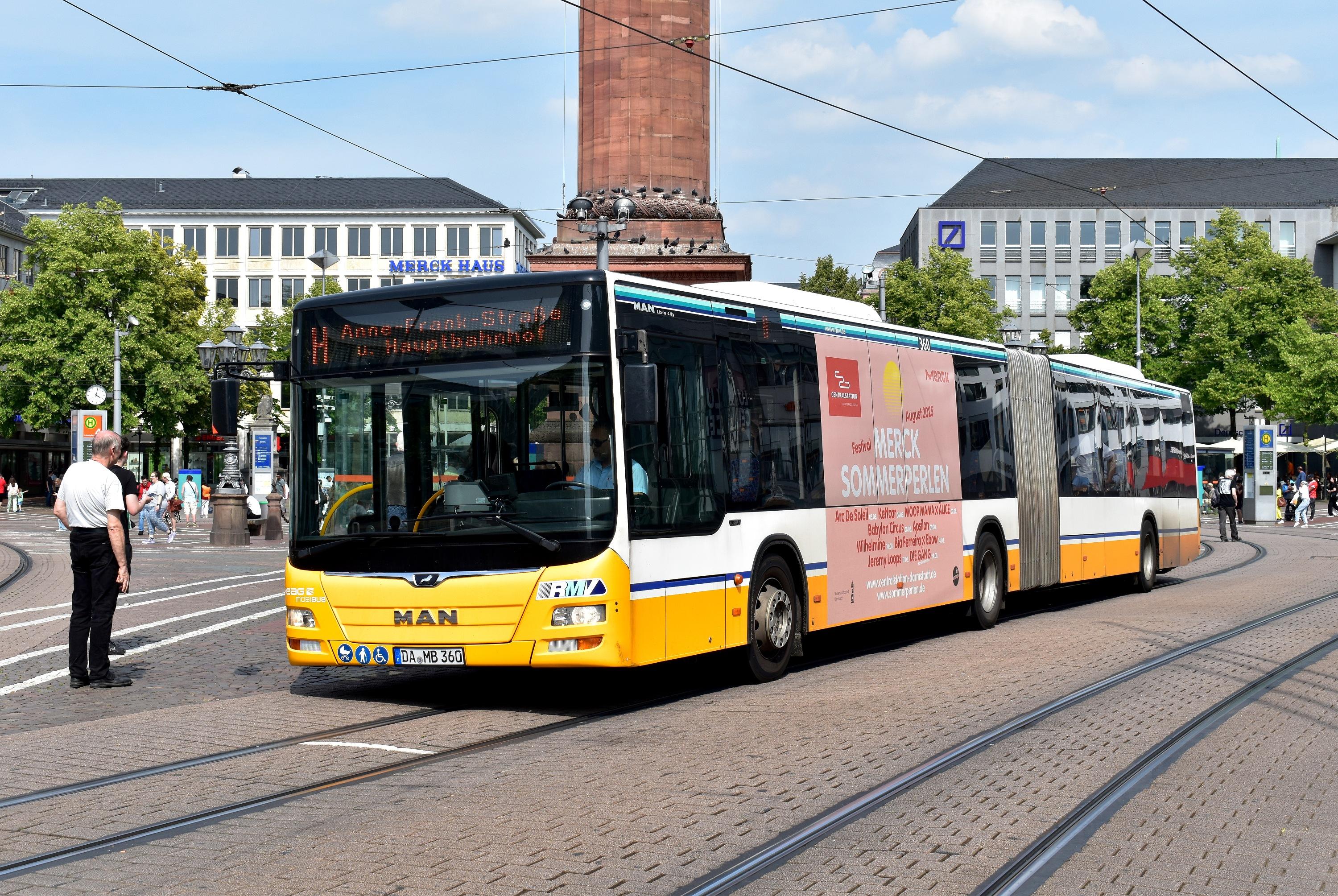 H DA-Anne Frank Straße DA-Luisenplatz