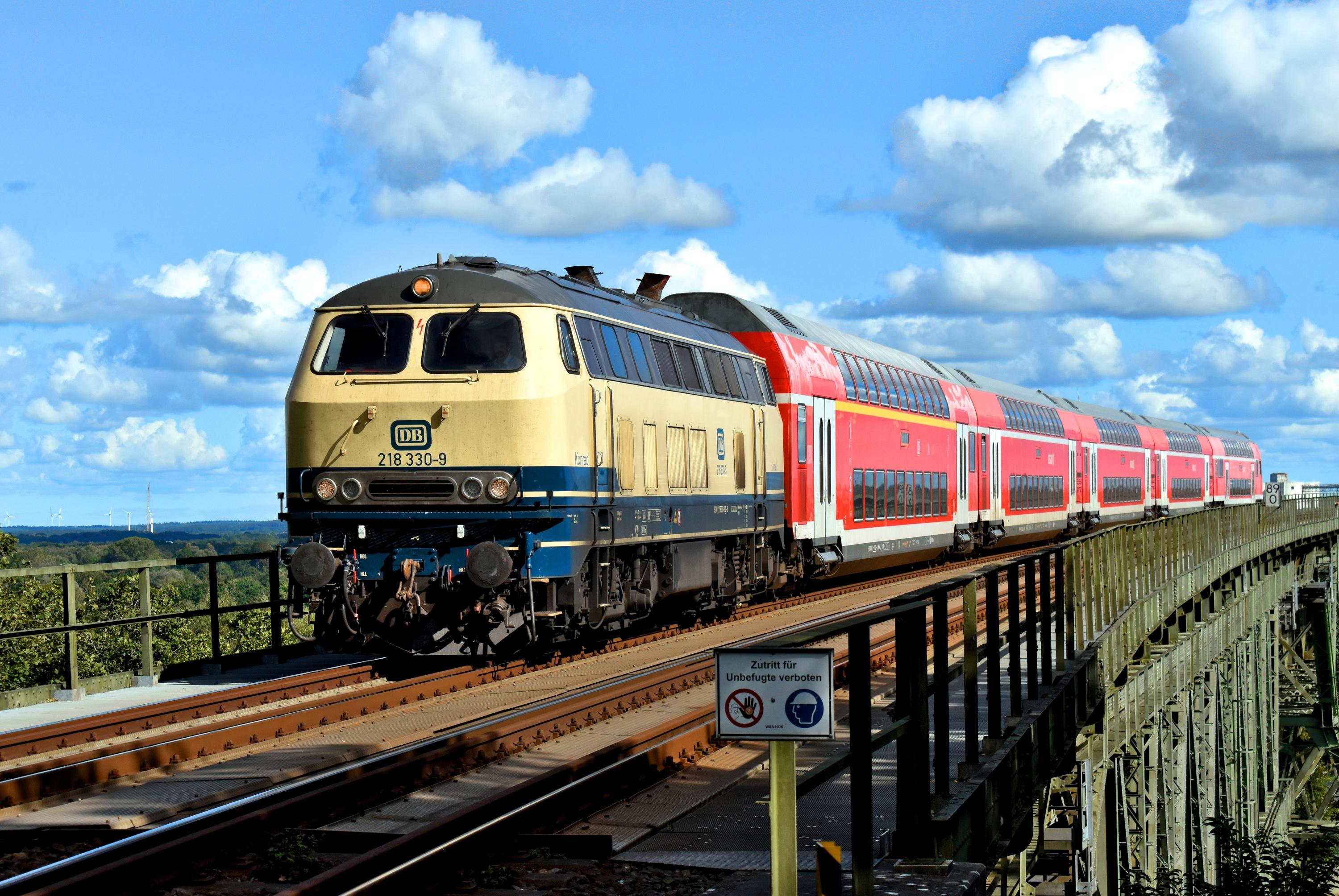 RE6 Westerland (Sylt) Hochbrücke Hochdonn