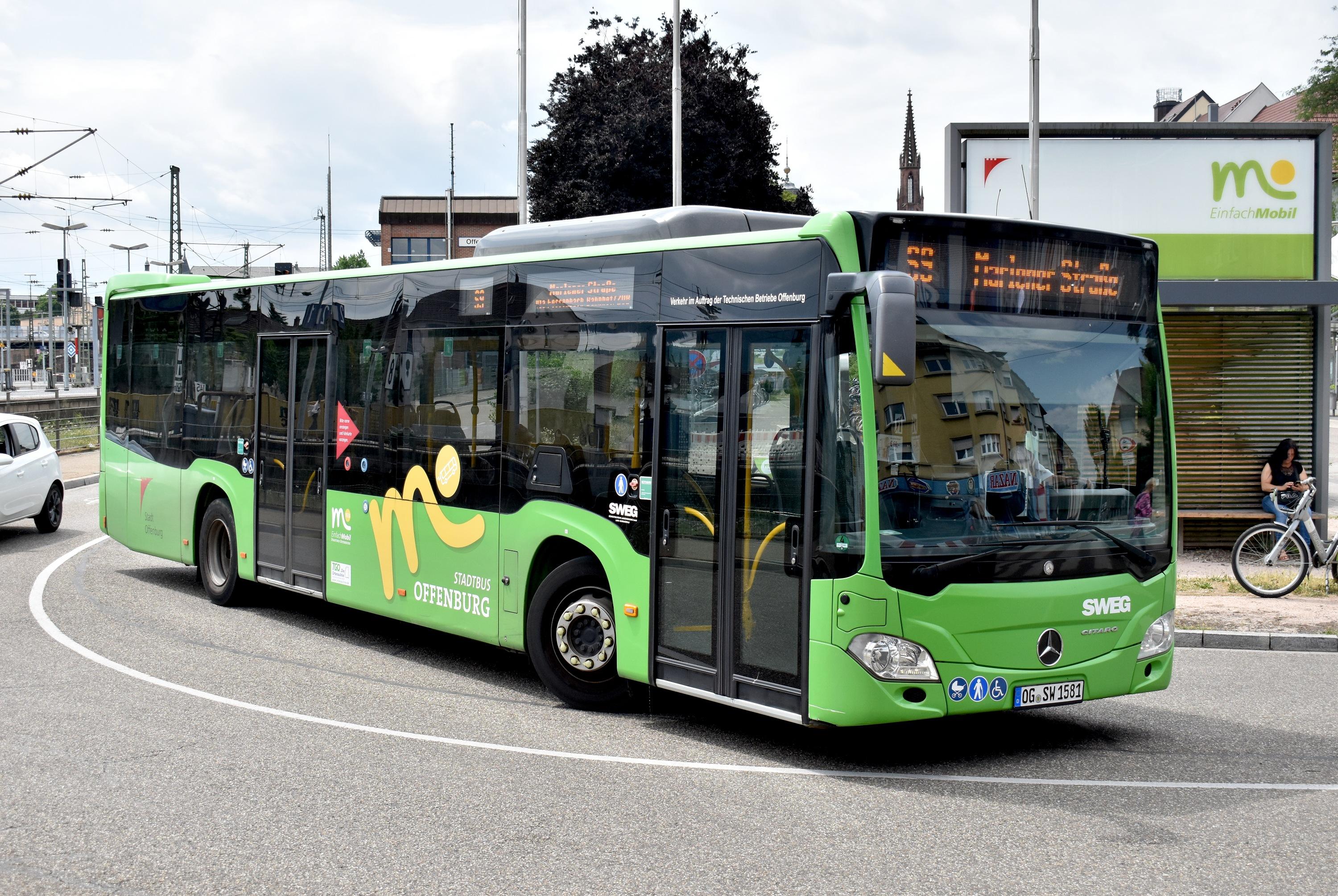 S9 OG-Marlener Straße Offenburg Bf/ZOB