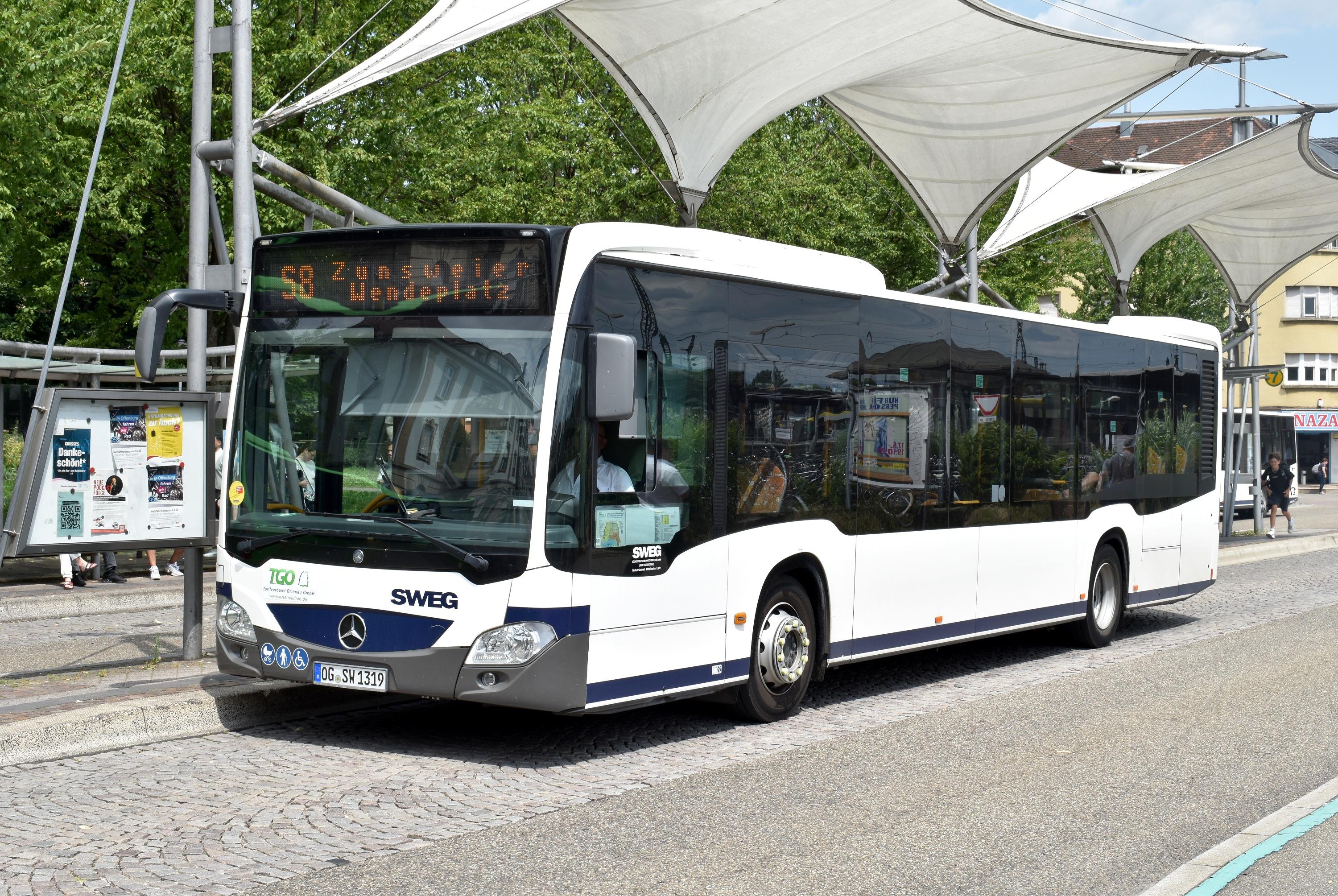 S8 OG-Zunsweier Wendeplatz Offenburg Bf/ZOB