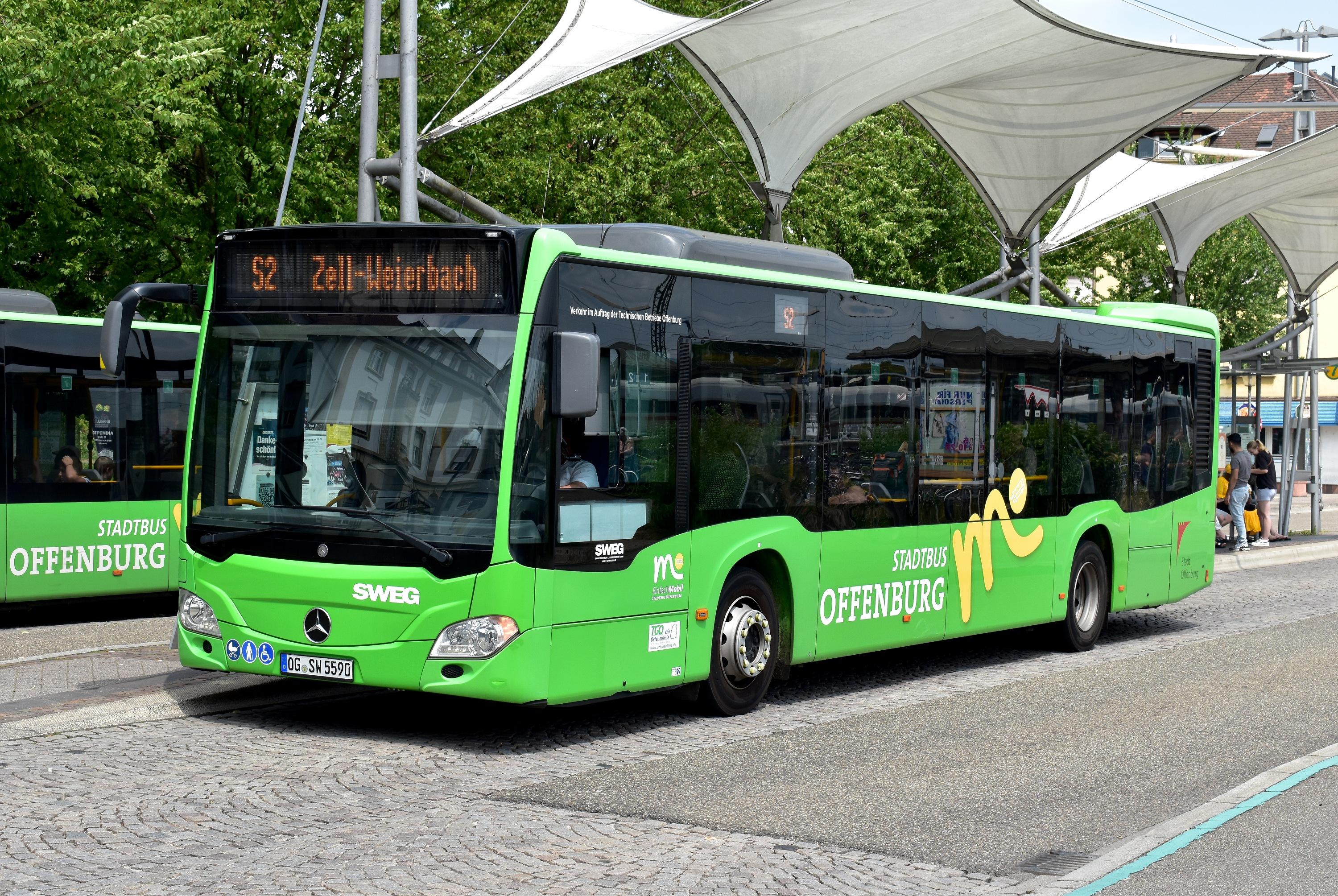 S2 OG-Abtsberghalle Offenburg Bf/ZOB