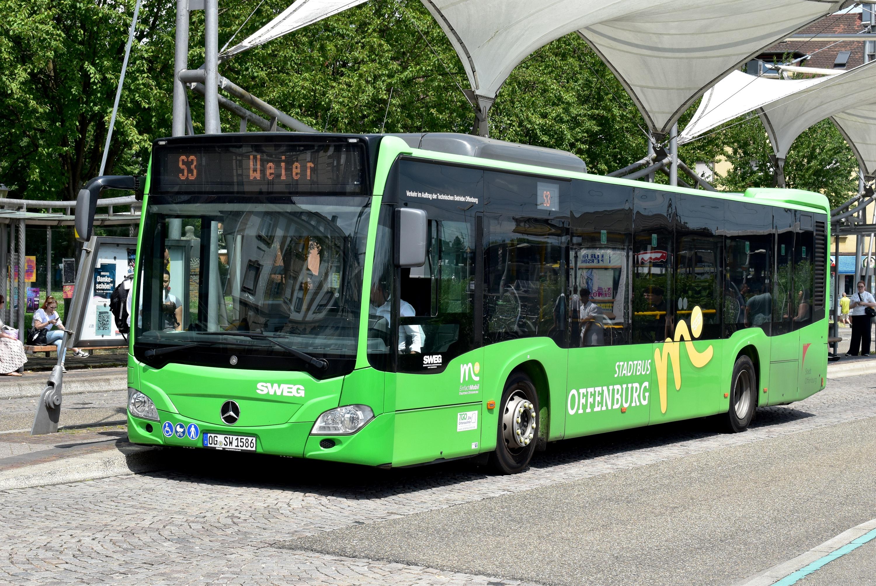 S3 OG-Weier Rathaus Offenburg Bf/ZOB