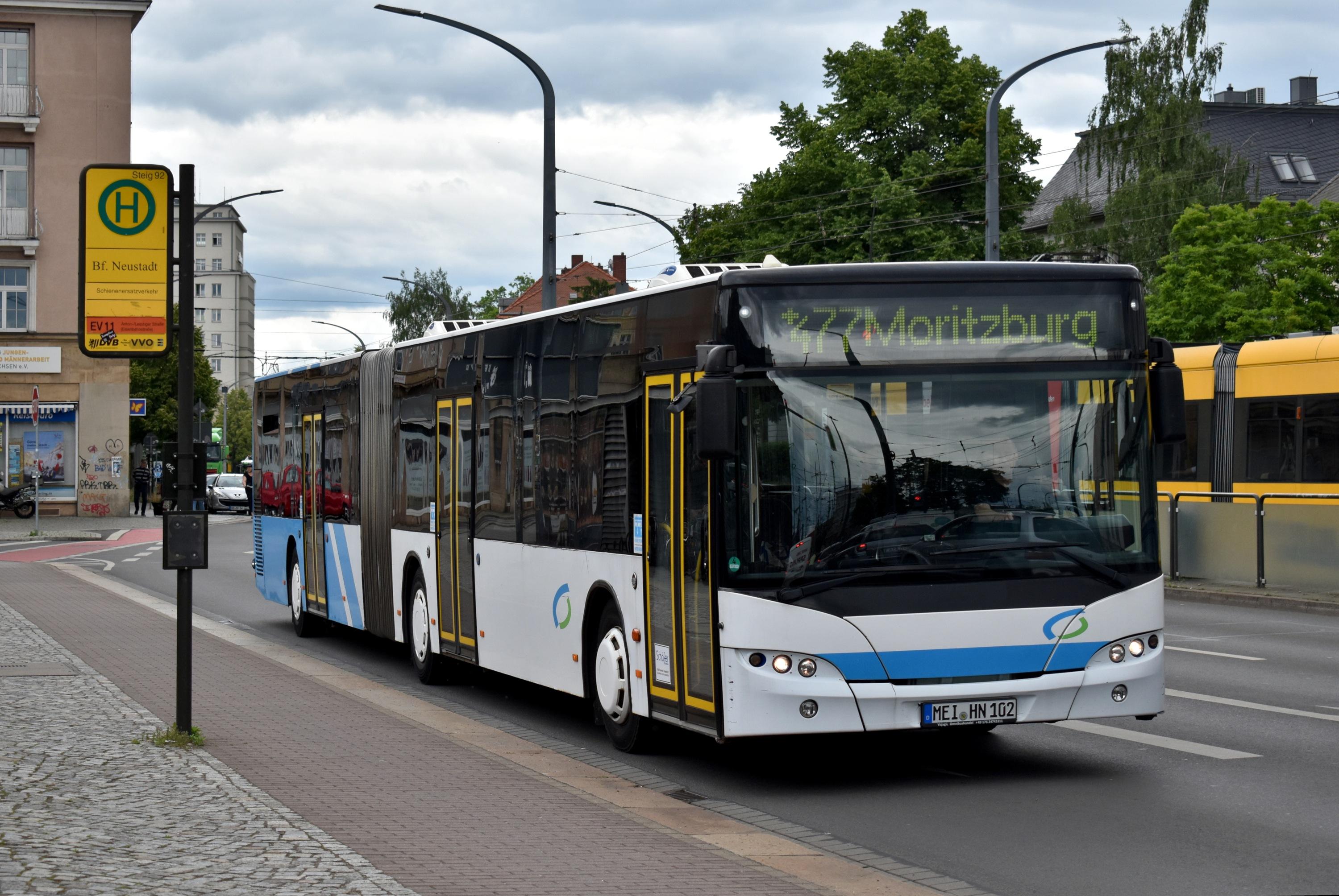 477 Moritzburg-Markt DD-Bahnhof Neustadt