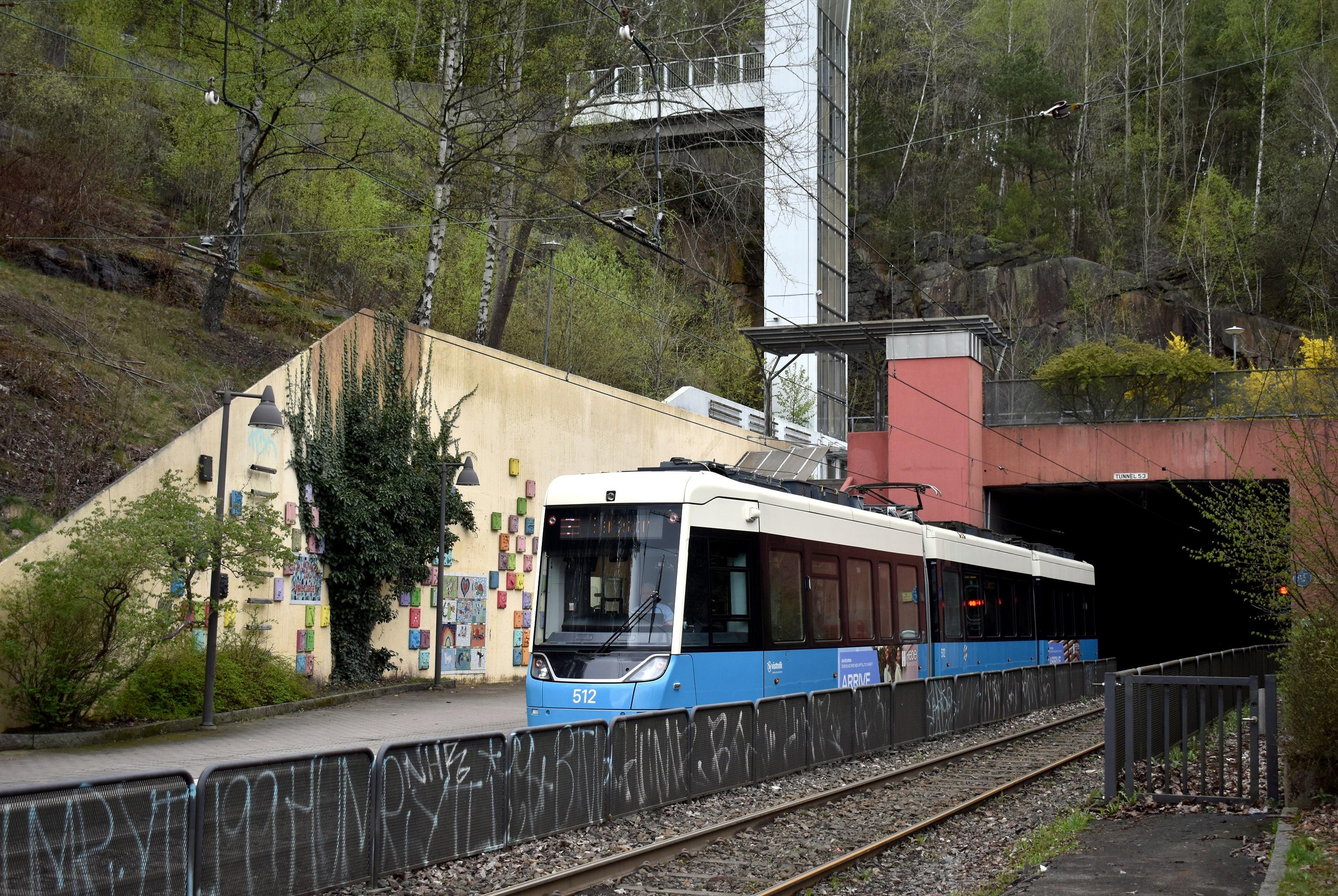 7 Opaltorget Rymdtorget Spårvagn