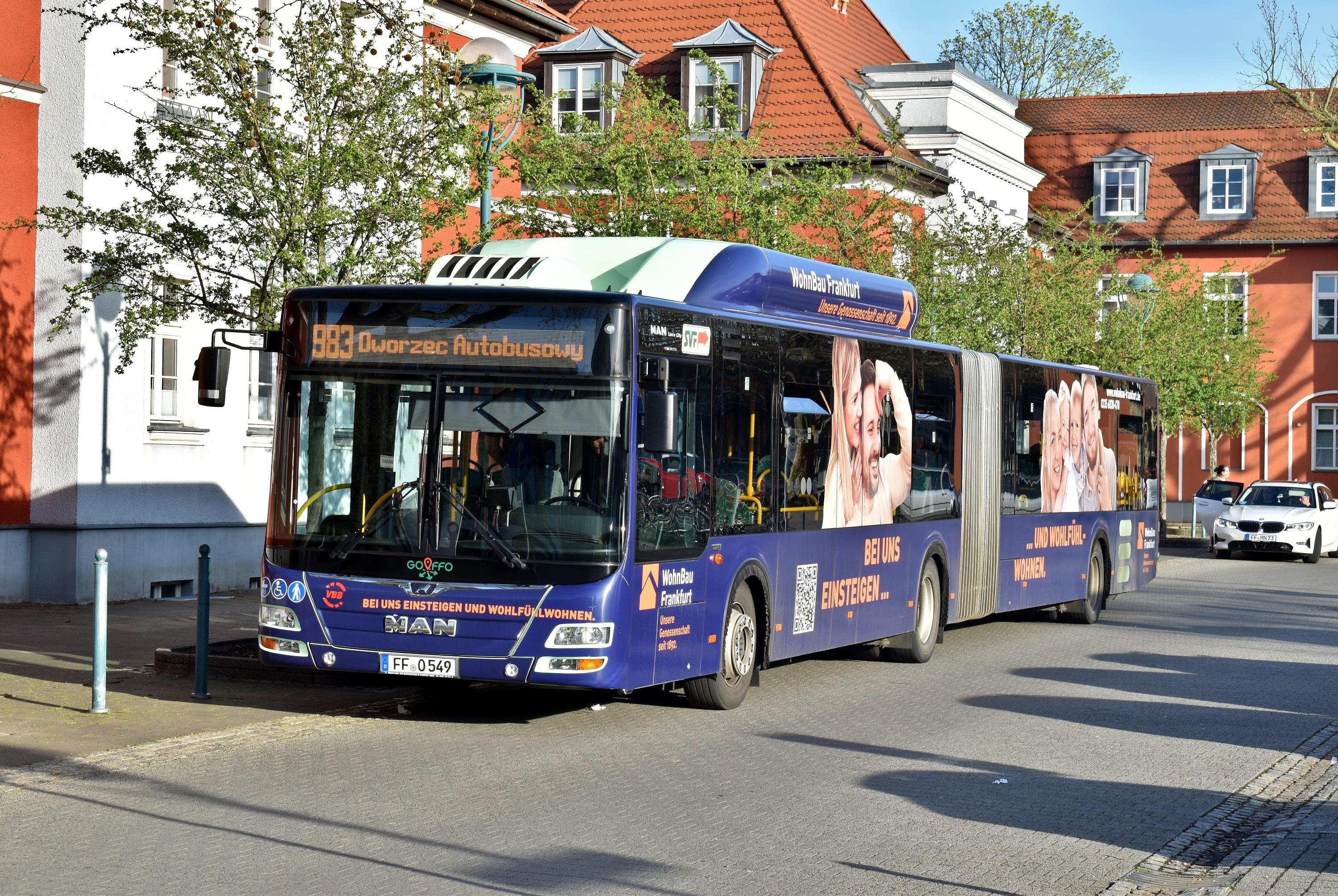 983 Słubice-Dworzec autobusowy  Frankfurt (Oder) Bf