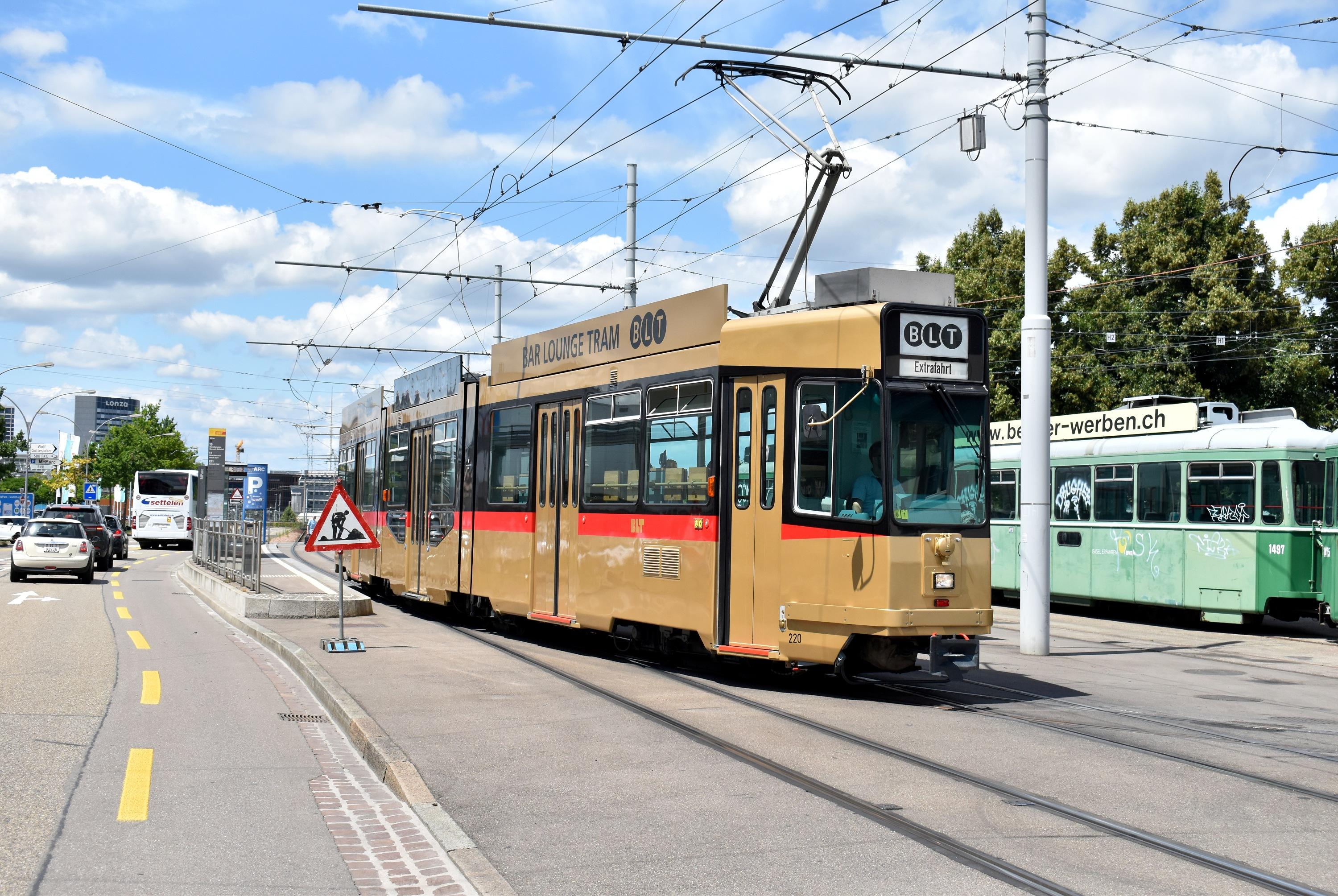 Sonderfahrt  Tramdepot Dreispitz