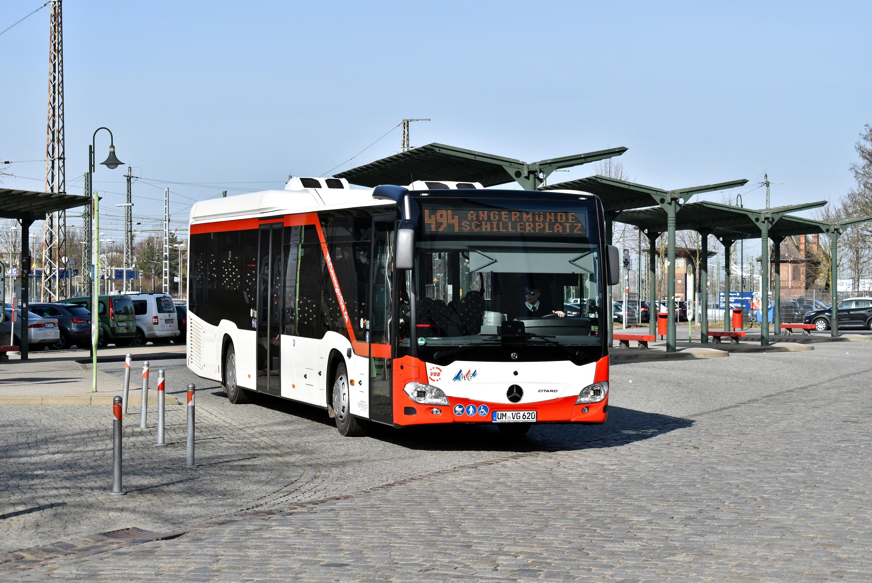 494 Angermünde-Schillerplatz Angermünde Bf
