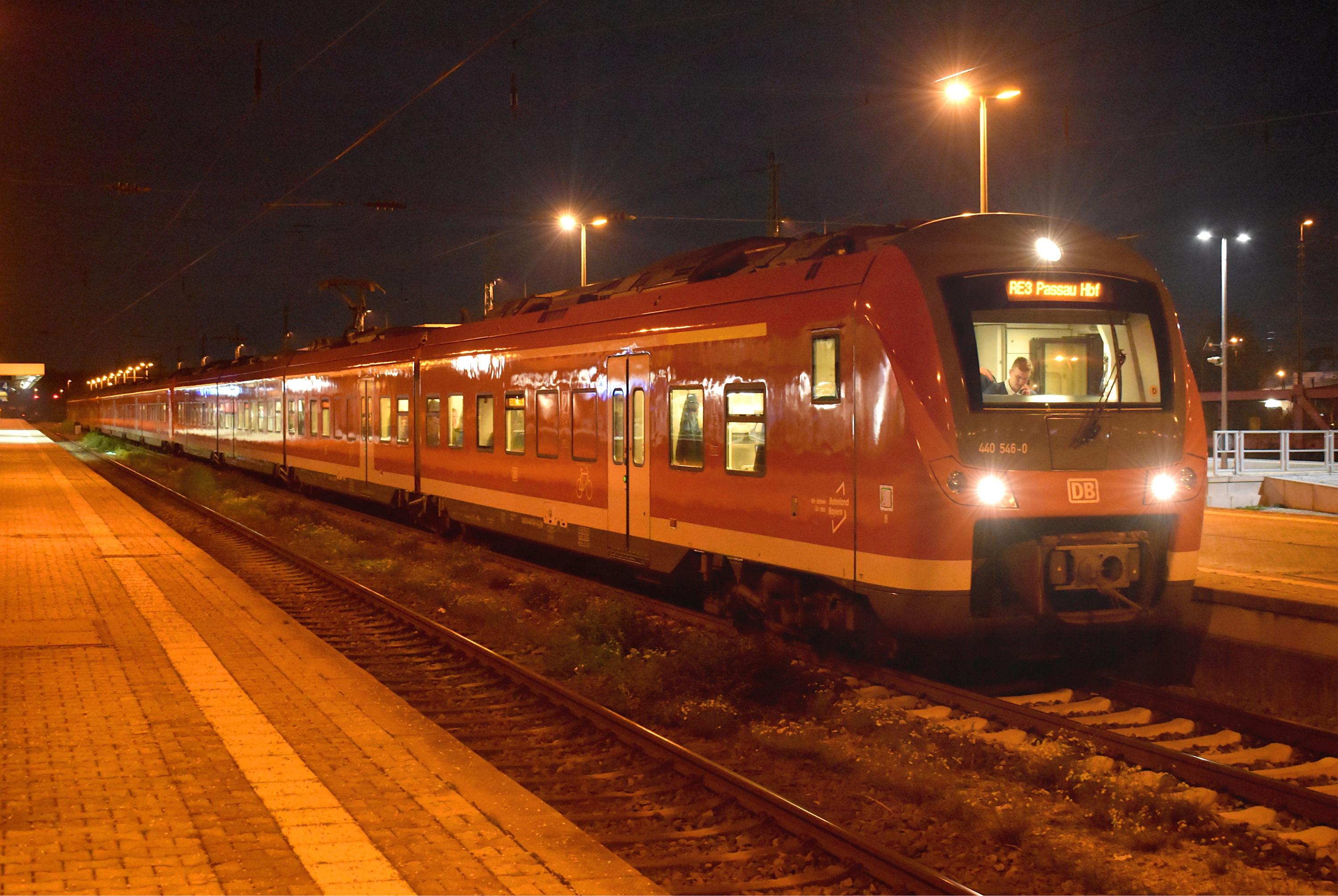 RE3 Passau Hbf Landshut Hbf