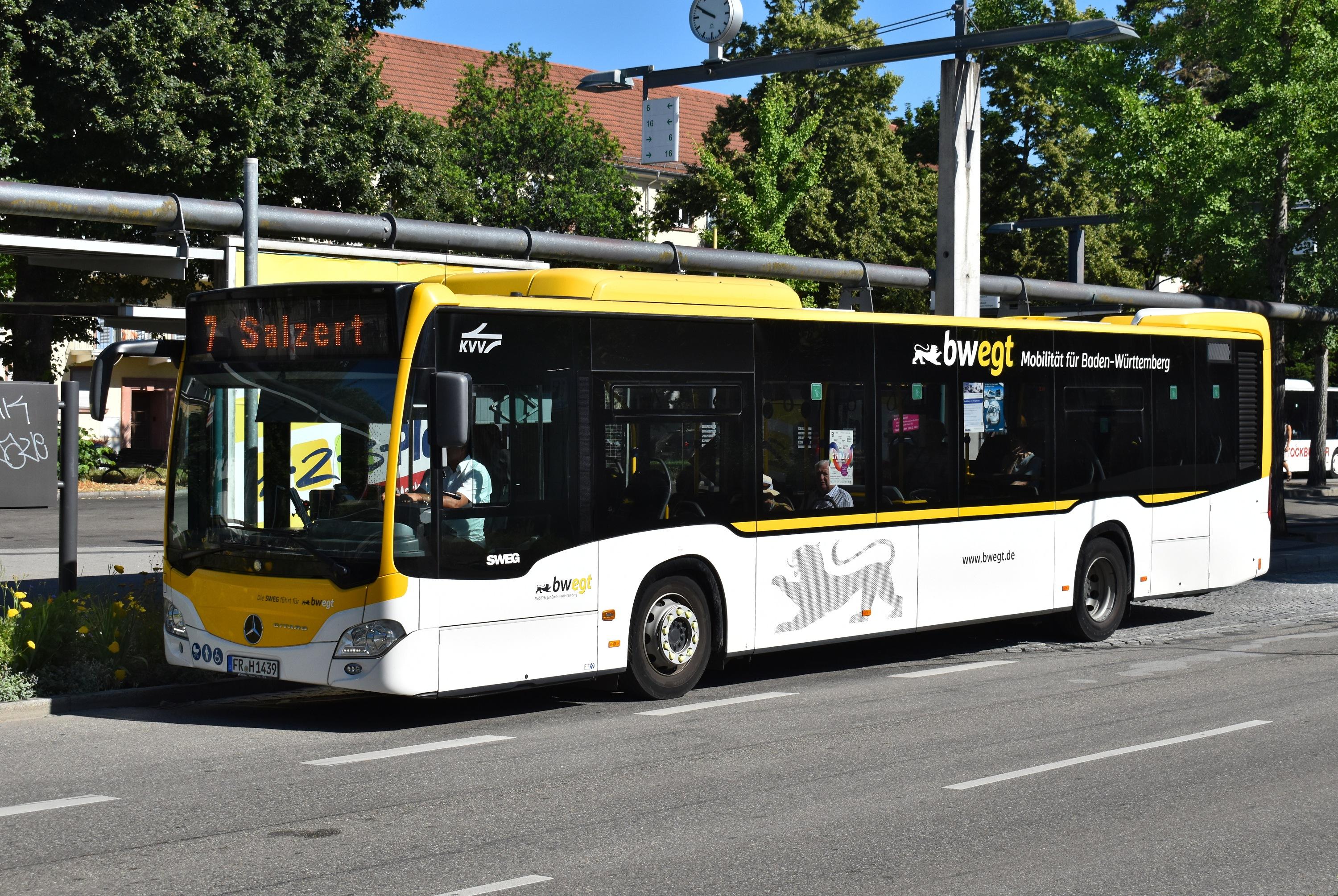 7 LÖ-Fridolin Engel Straße Lörrach Hbf / Busbahnhof