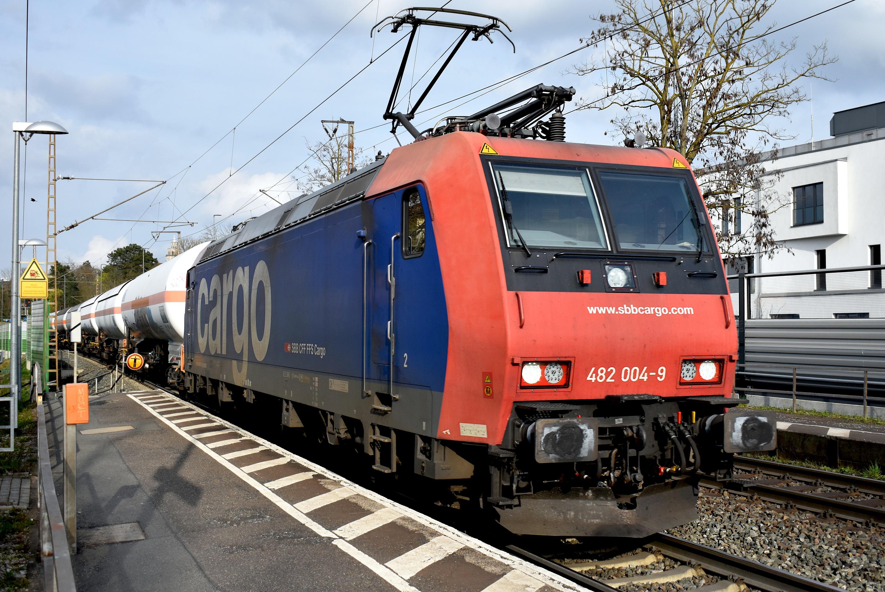 Güterzüge  Würzburg-Süd