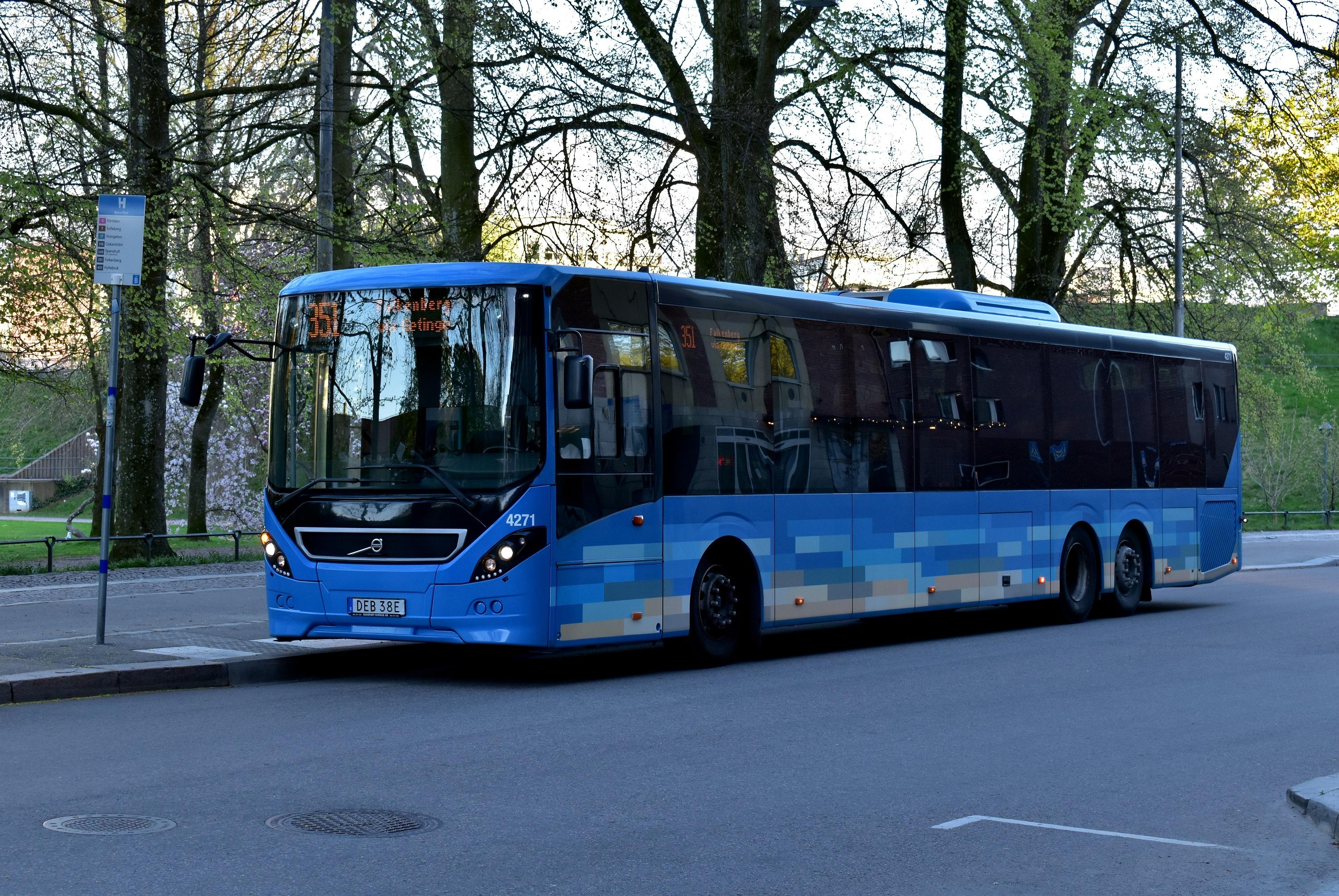 351 Falkenberg Busterminal Halmstad-Norra Port