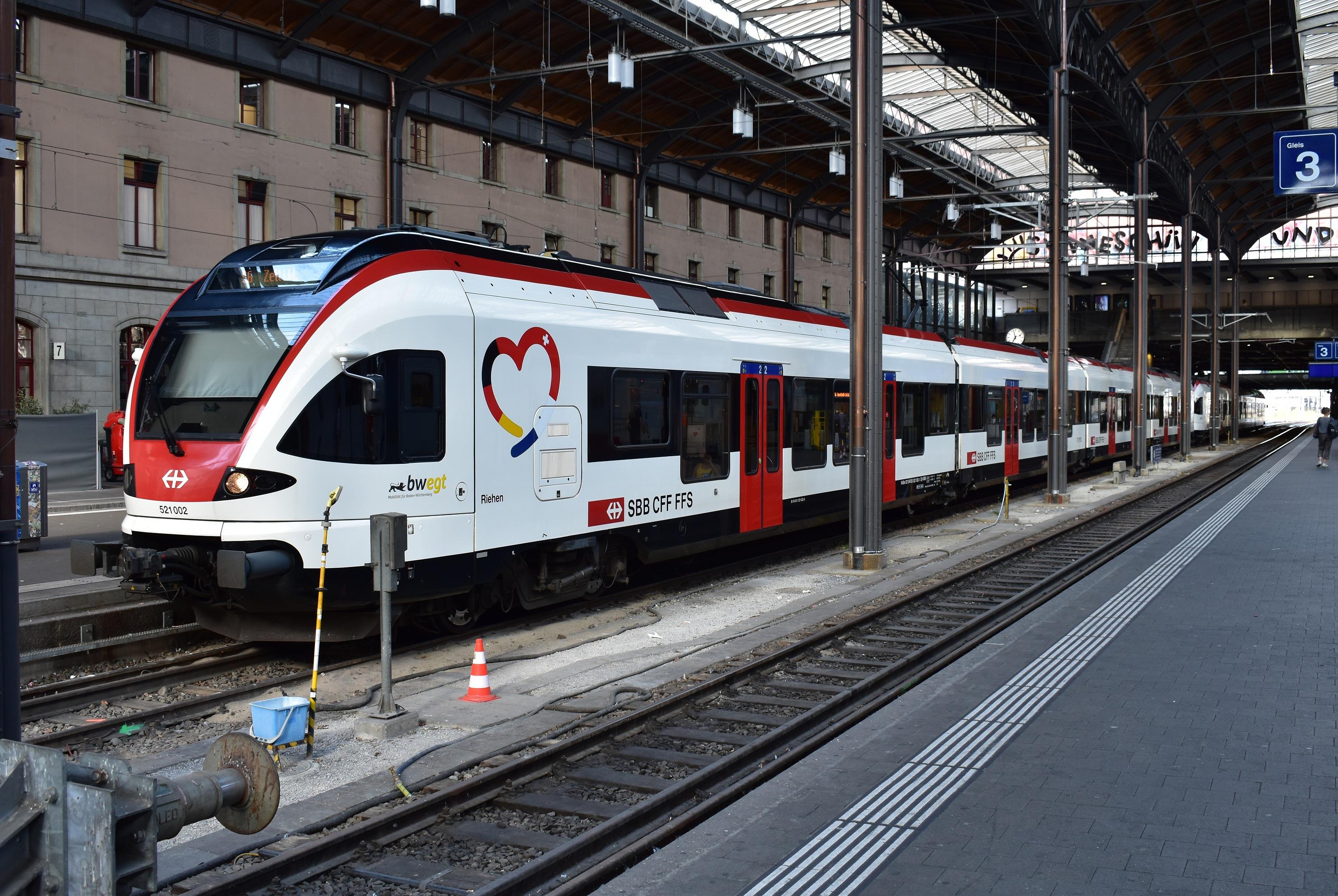 S6 Zell (Wiesental) Basel SBB