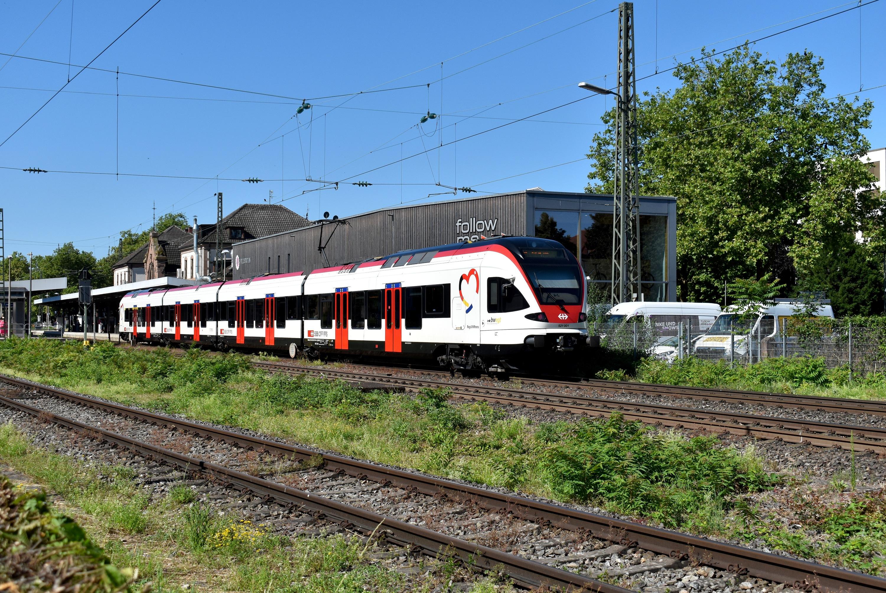 S5 Weil am Rhein Lörrach Hbf
