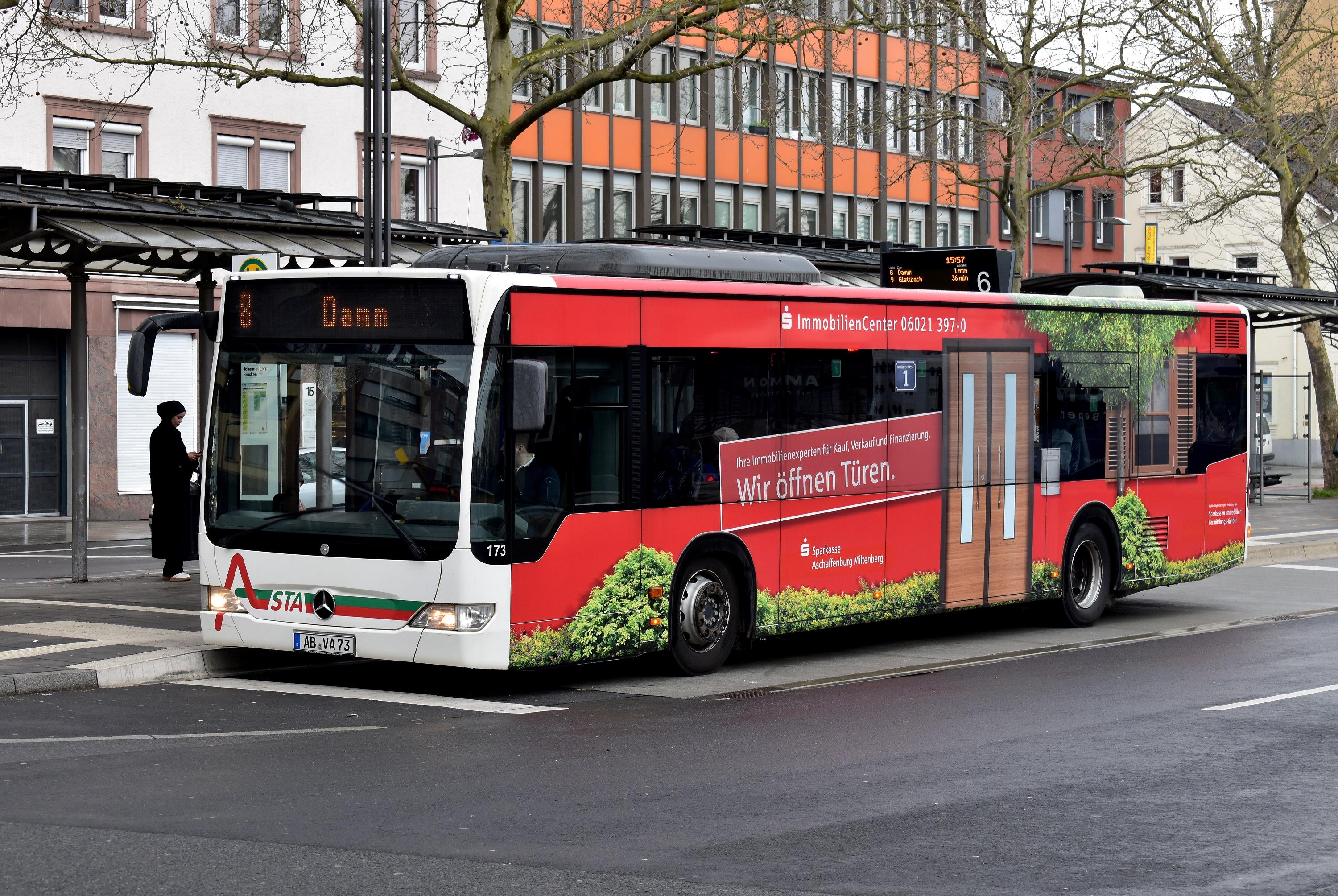 8 AB-Kinzigstraße Aschaffenburg Hbf