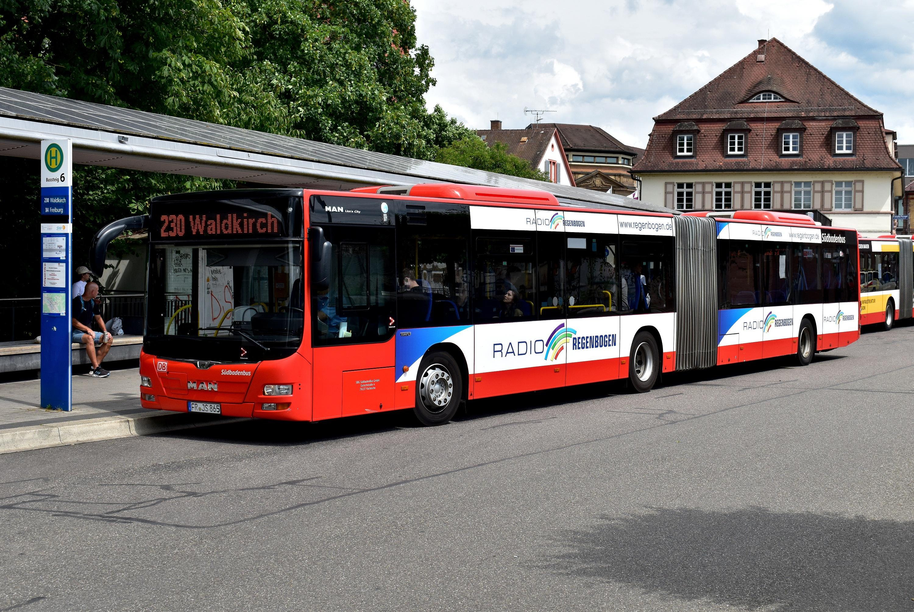 230 Waldkirch (S) Emmendingen Bf/ZOB