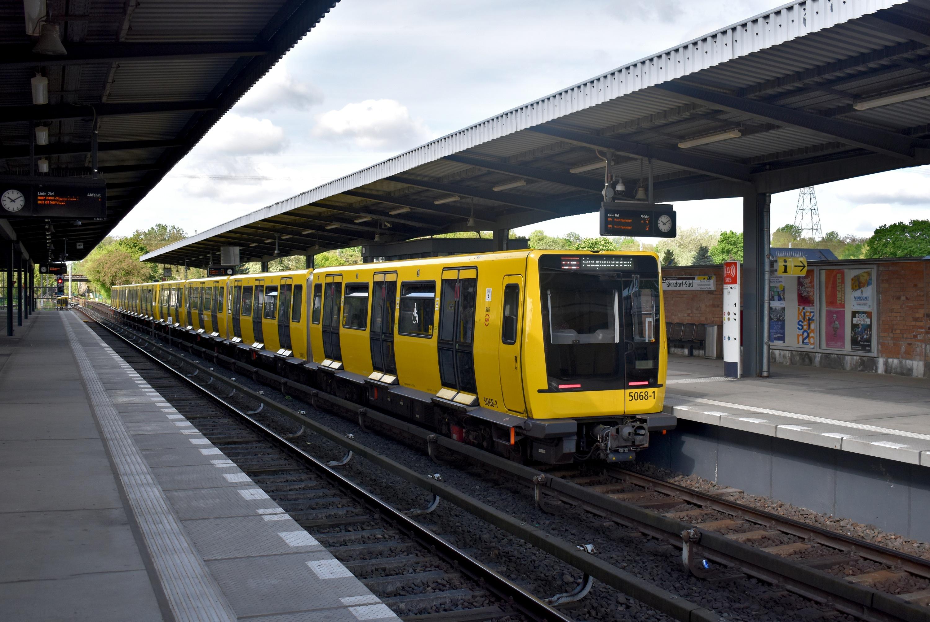 U5 Berlin Hbf B-Biesdorf Süd