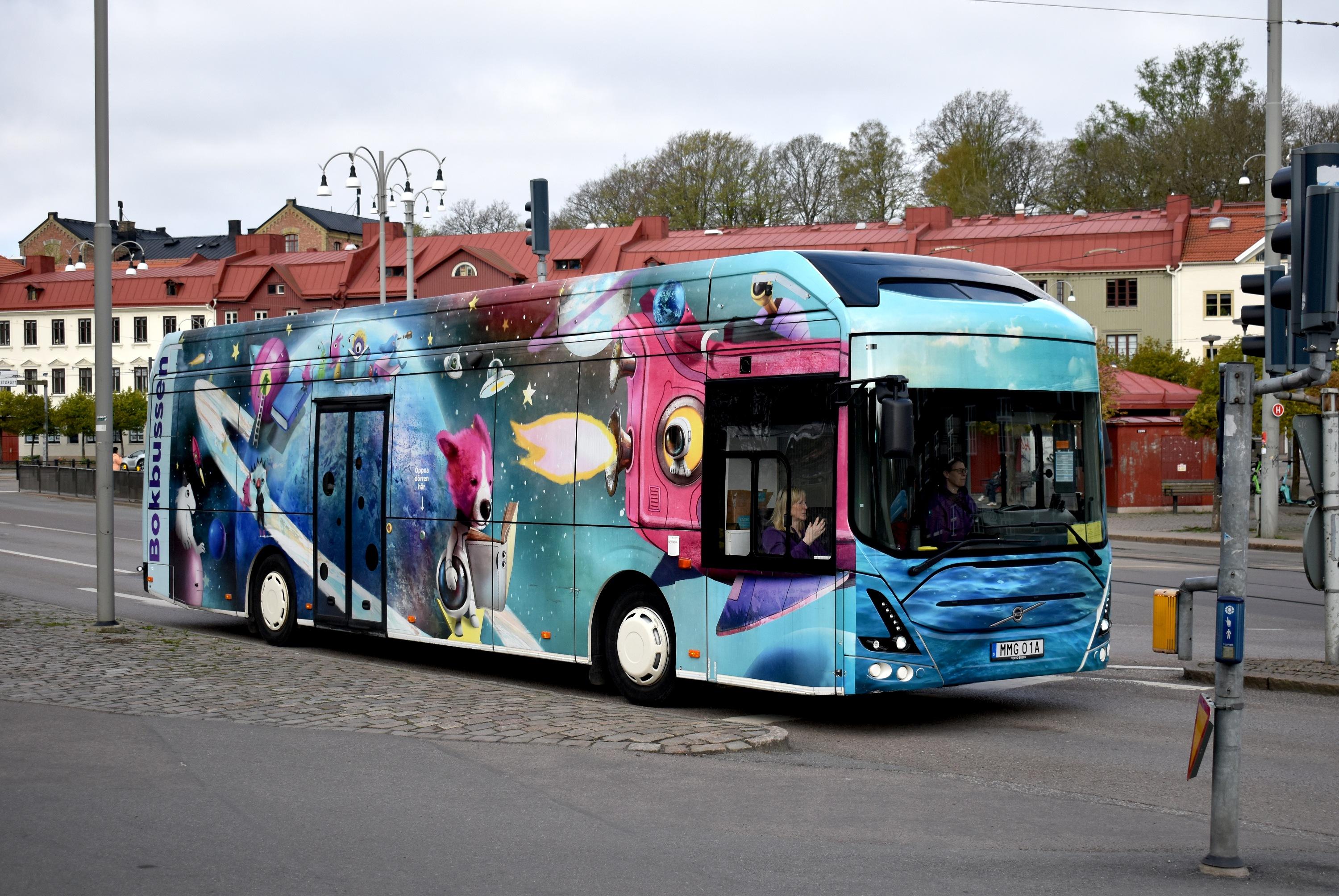 Bücherbus  Redbergplatsen
