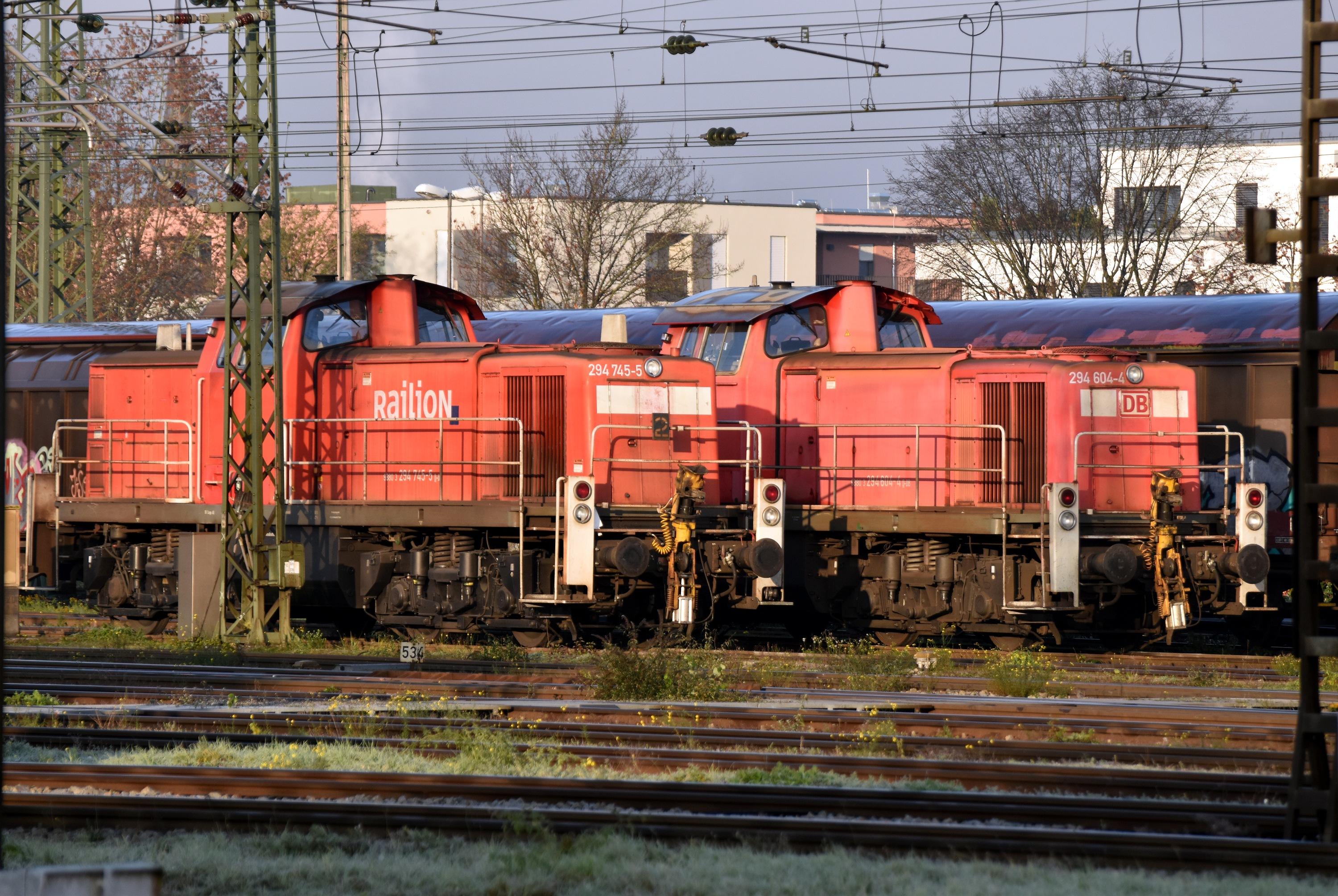 Dieselloks  Landshut Hbf