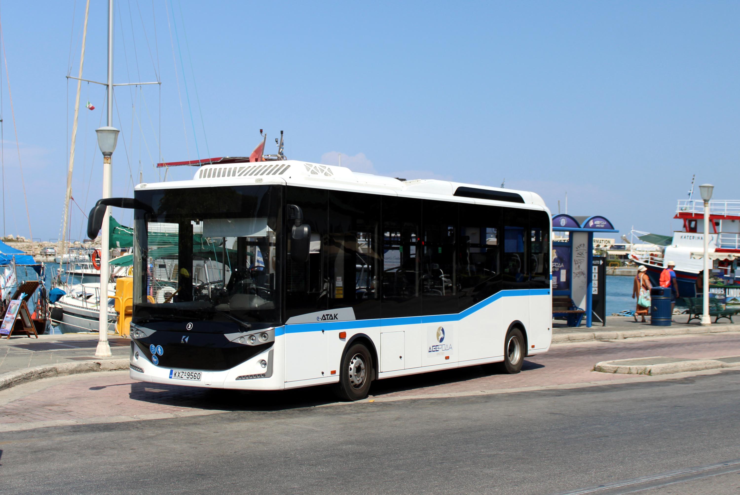 Dienstfahrt  Rhodos Bus Station