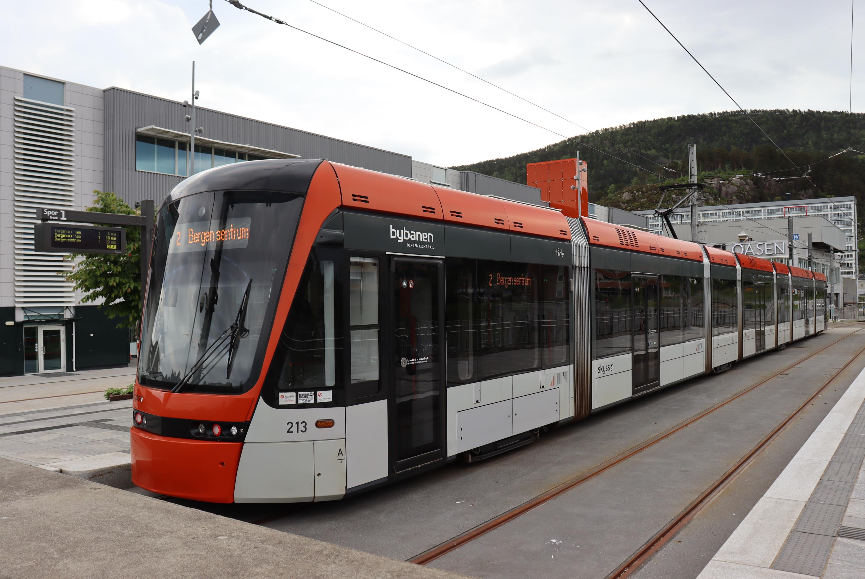 2 Bergen sentrum Fylingsdalen terminal