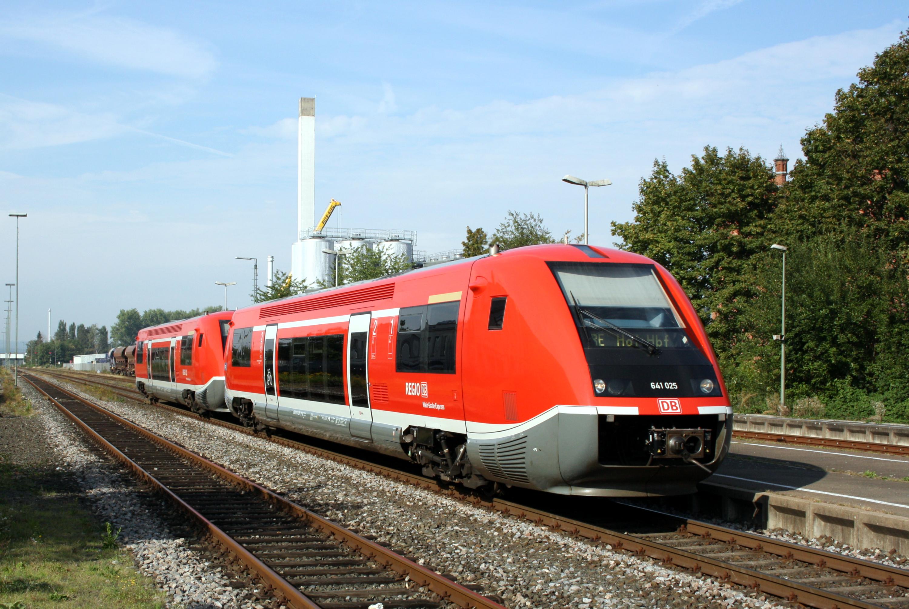 RE39 Hof Hbf Kulmbach