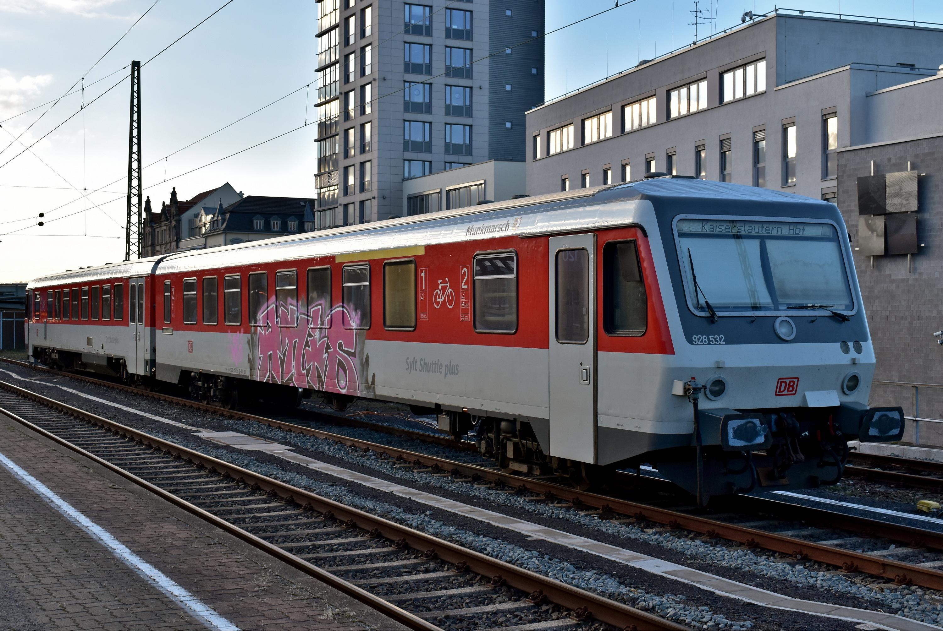 S Dienstfahrt Kaiserslautern Hbf