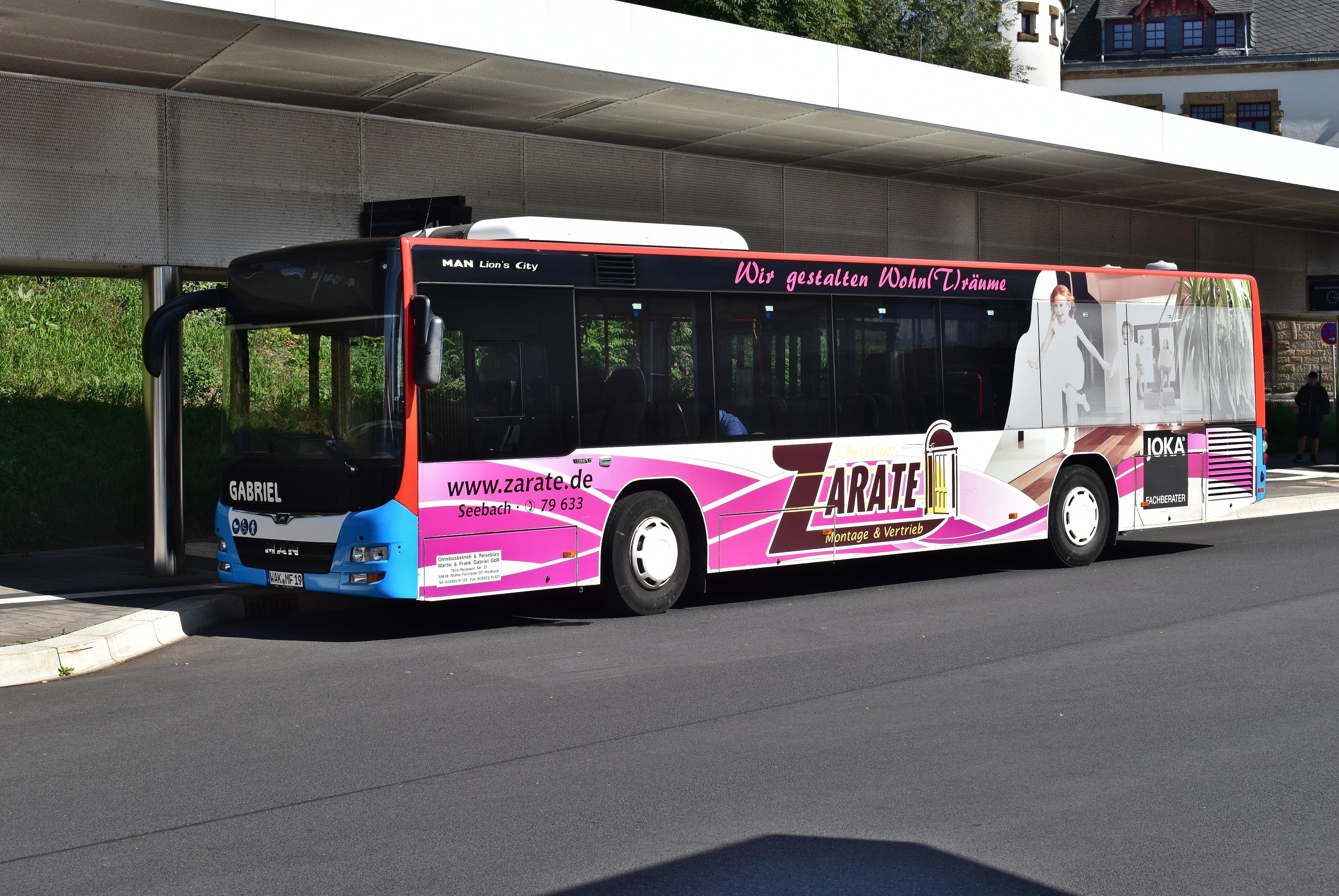 D Dienstfahrt Eisenach Bf/ZOB