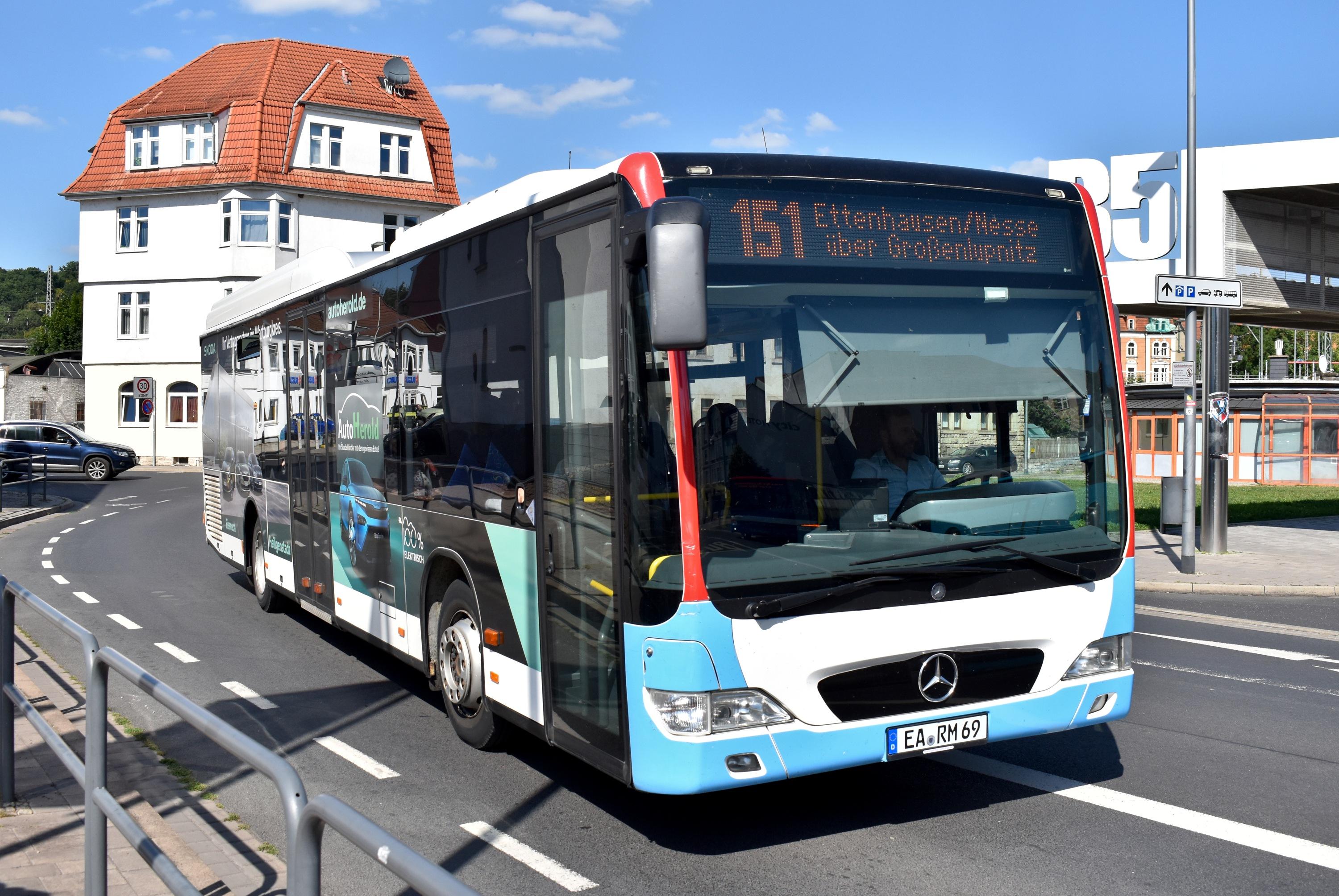 151 Ettenhausen/Nesse Eisenach Bf/ZOB